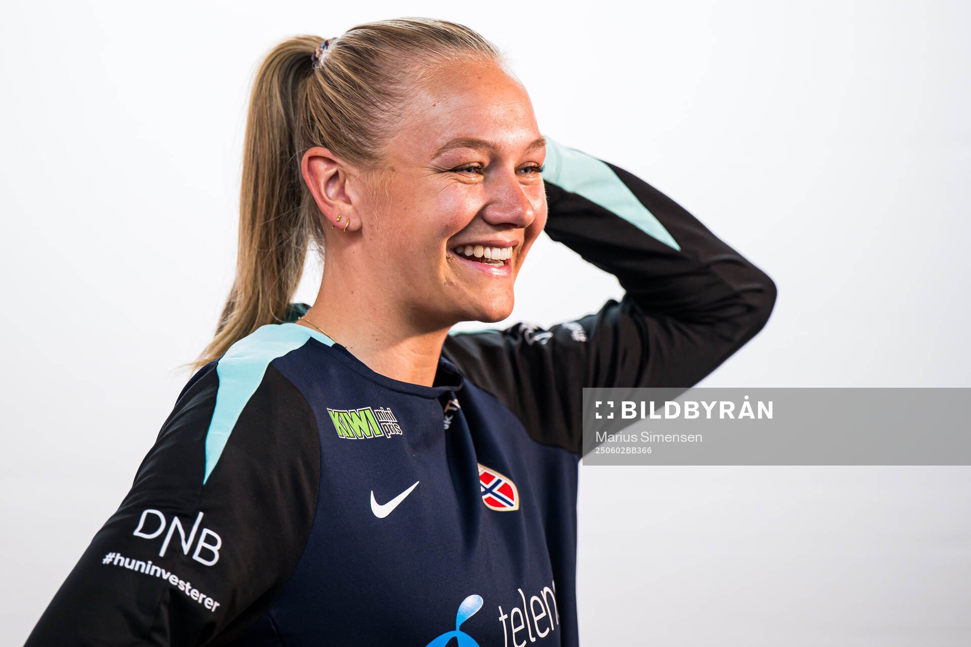 Frida Leonhardsen Maanum of the Norwegian women's national