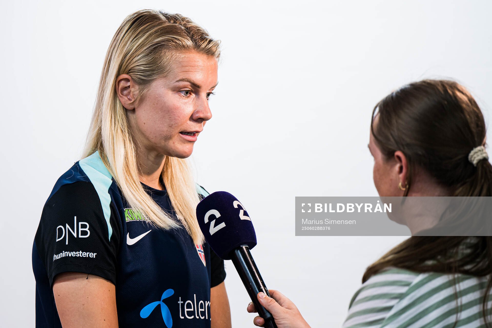 Ada Martine Stolsmo Hegerberg of the Norwegian women's