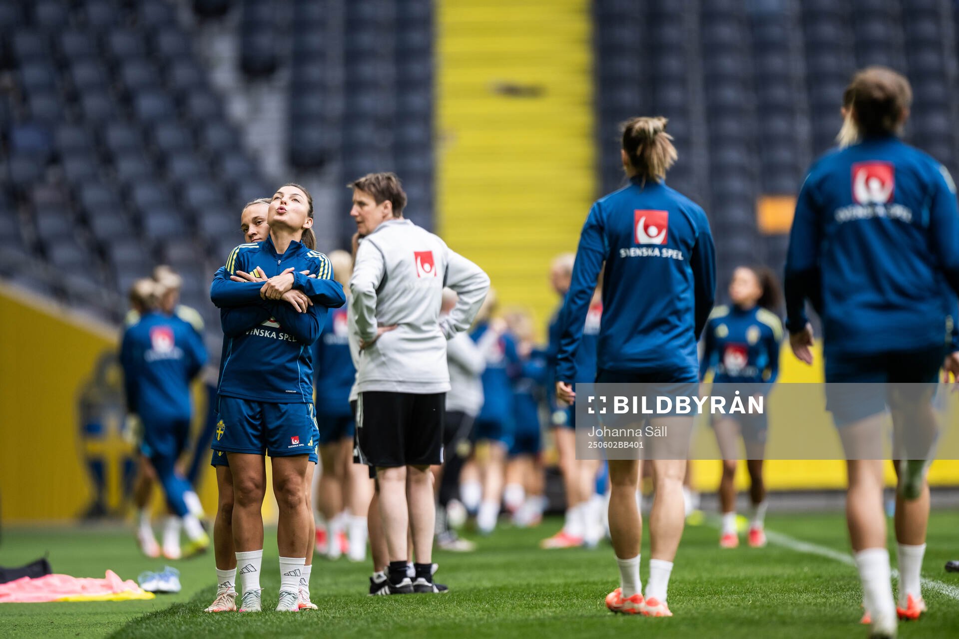 Julia Zigiotti Olme and Johanna Rytting Kaneryd of the