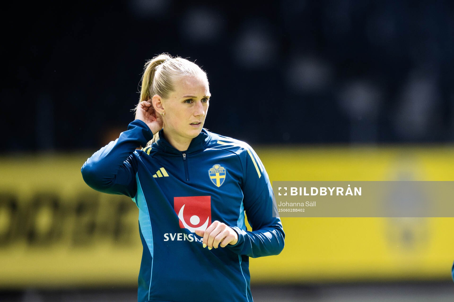 Stina Blackstenius of the Swedish women’s national