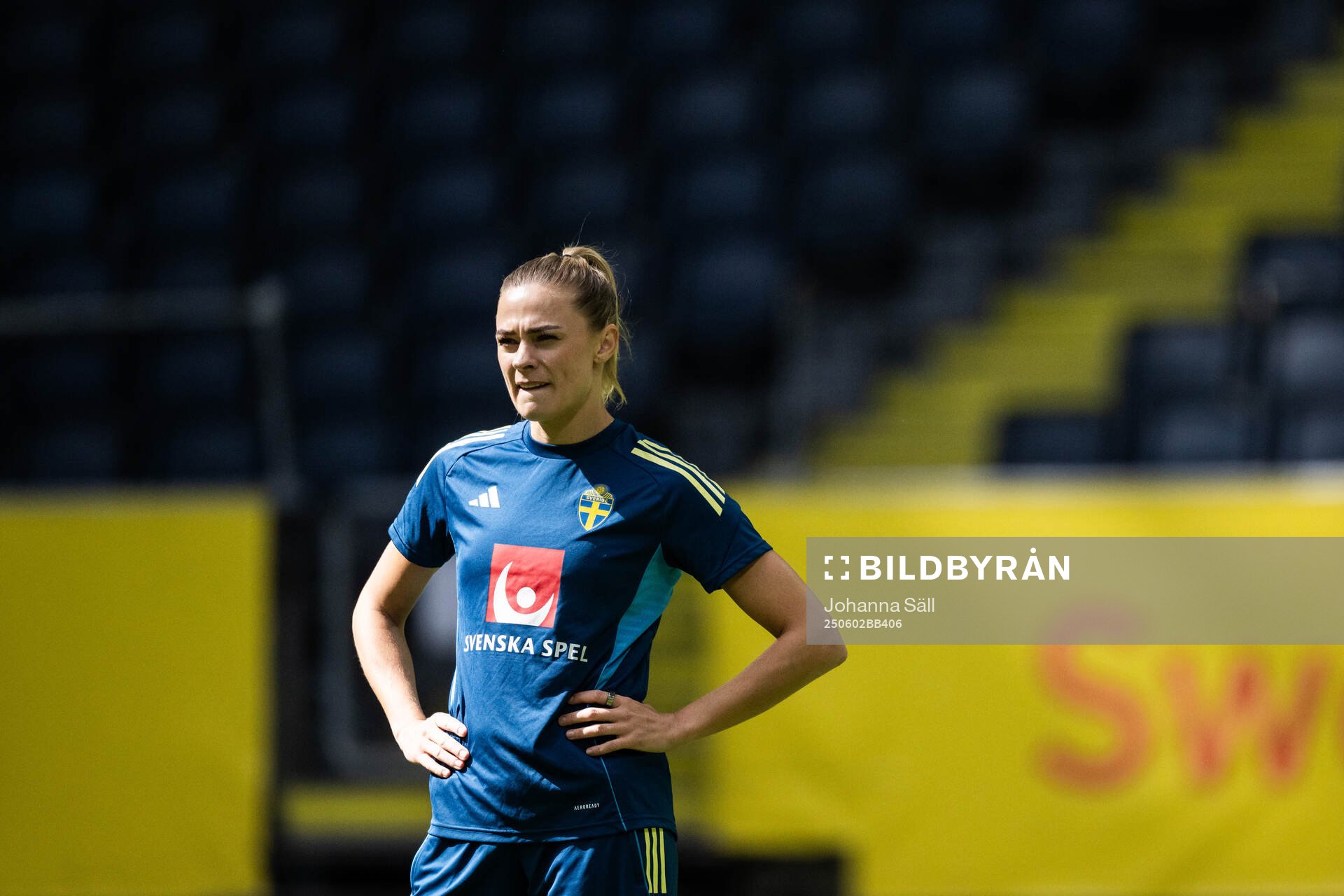 Fridolina Rolfö of the Swedish women’s national football