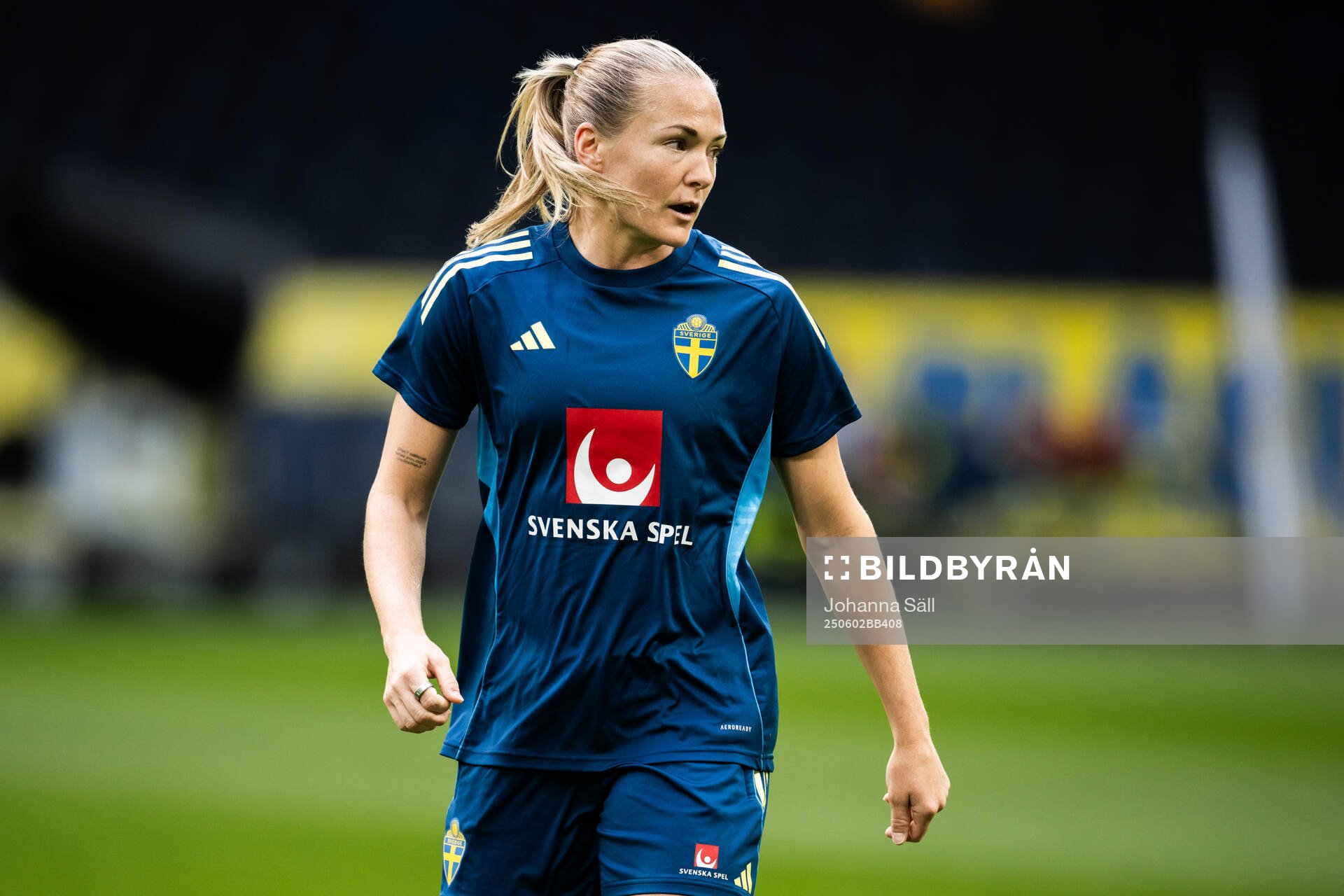 Magdalena Eriksson of the Swedish women’s national