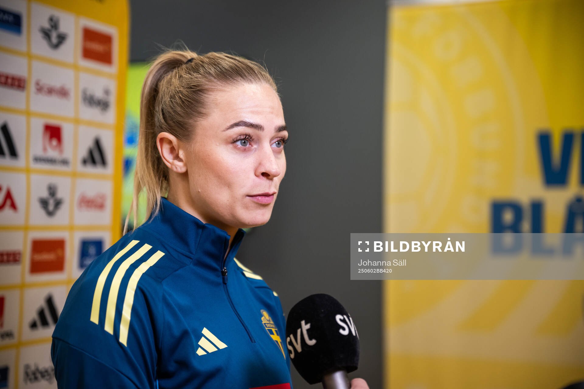 Fridolina Rolfö of the Swedish women’s national football