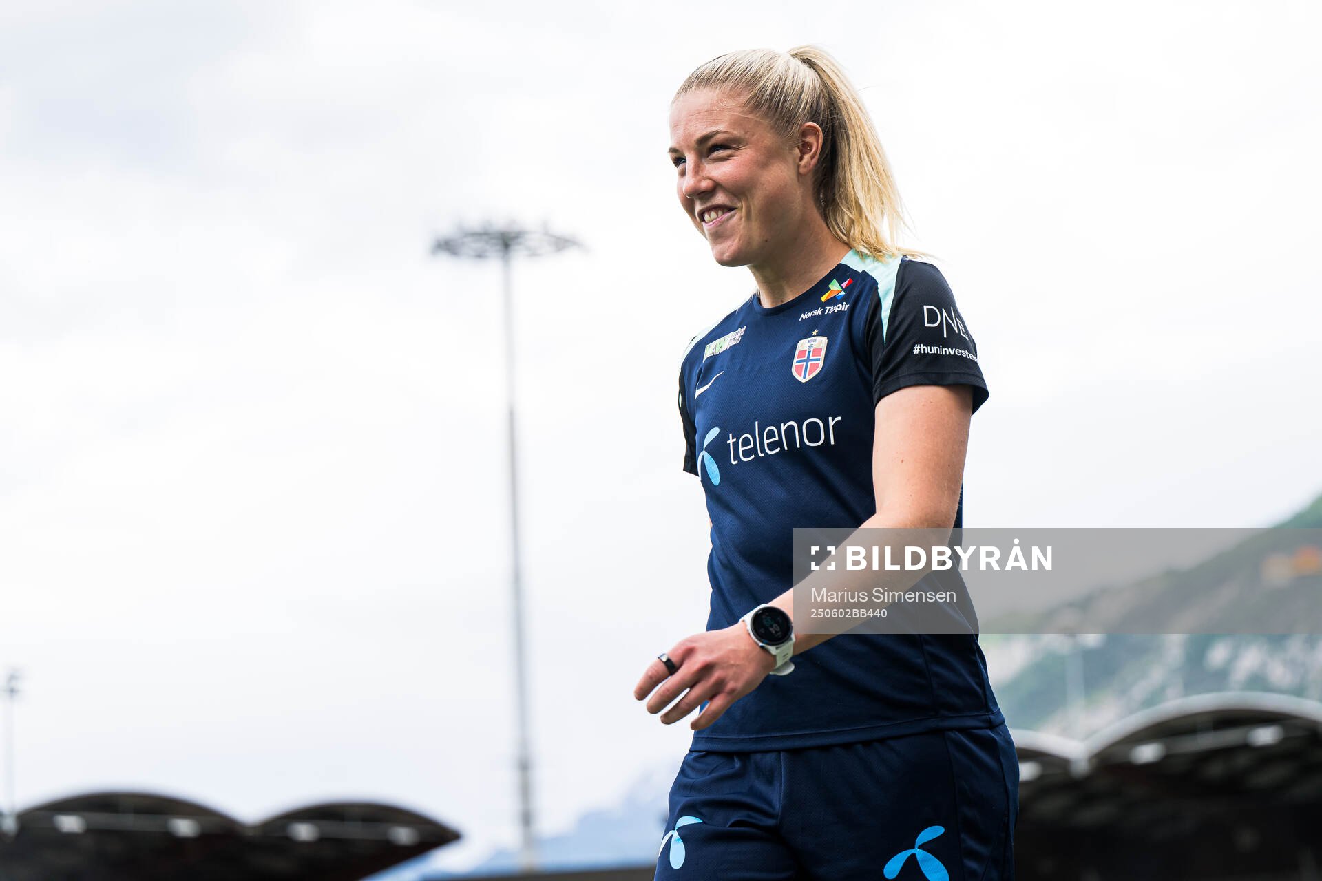 Sophie Román Haug of the Norwegian women's national