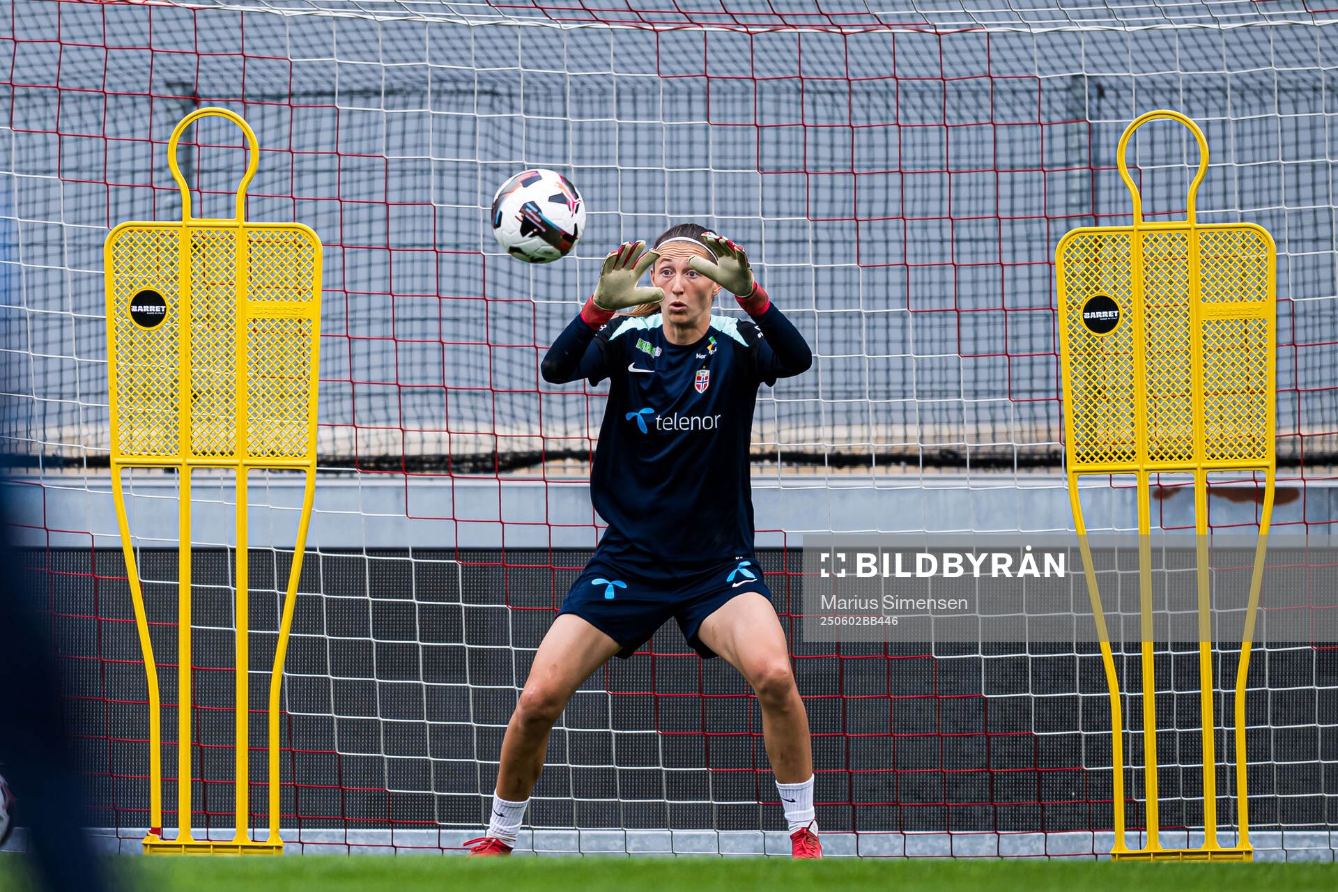 Cecilie Hauståker Fiskerstrand of the Norwegian women's