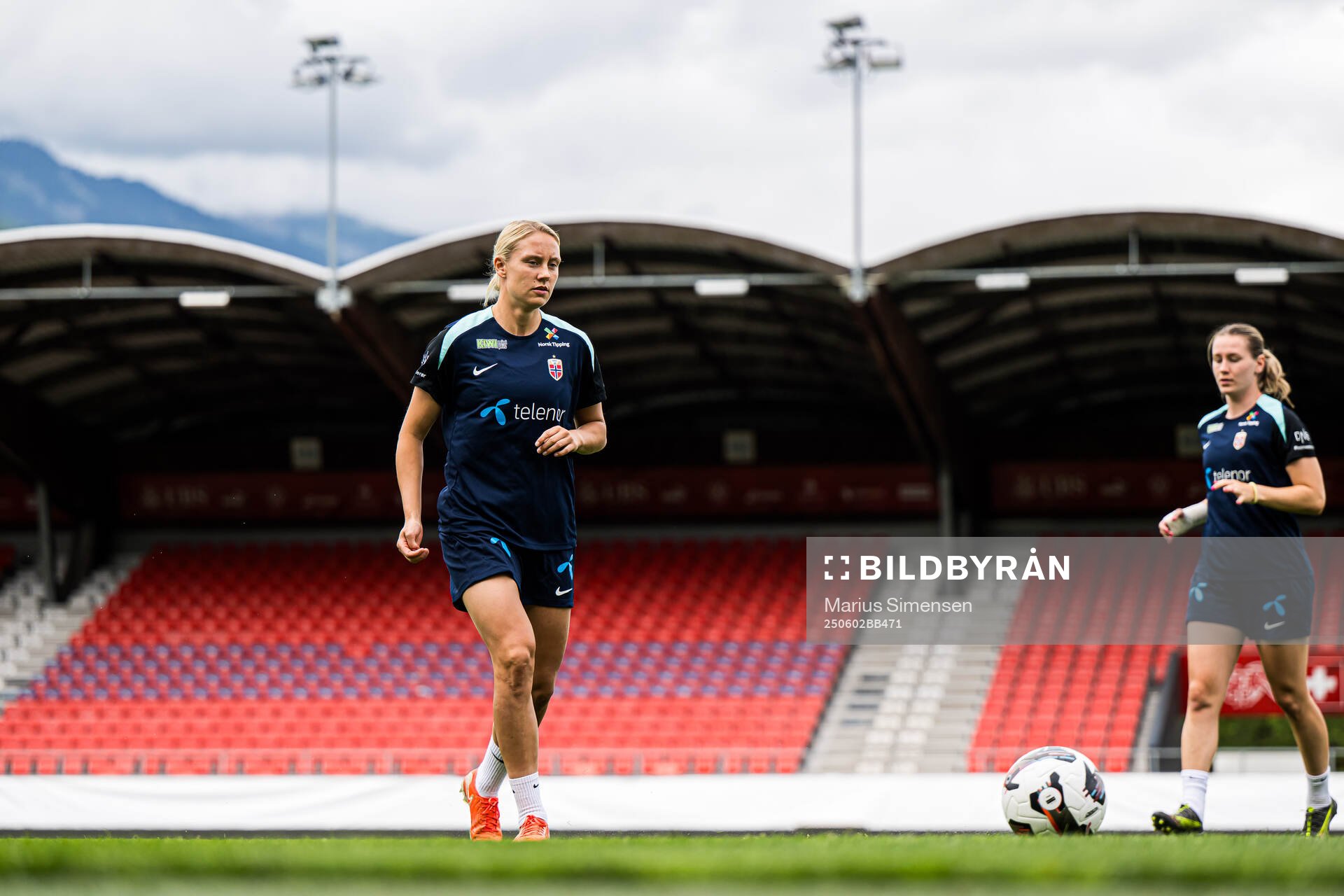 Lisa Fjeldstad Naalsund of the Norwegian women's national