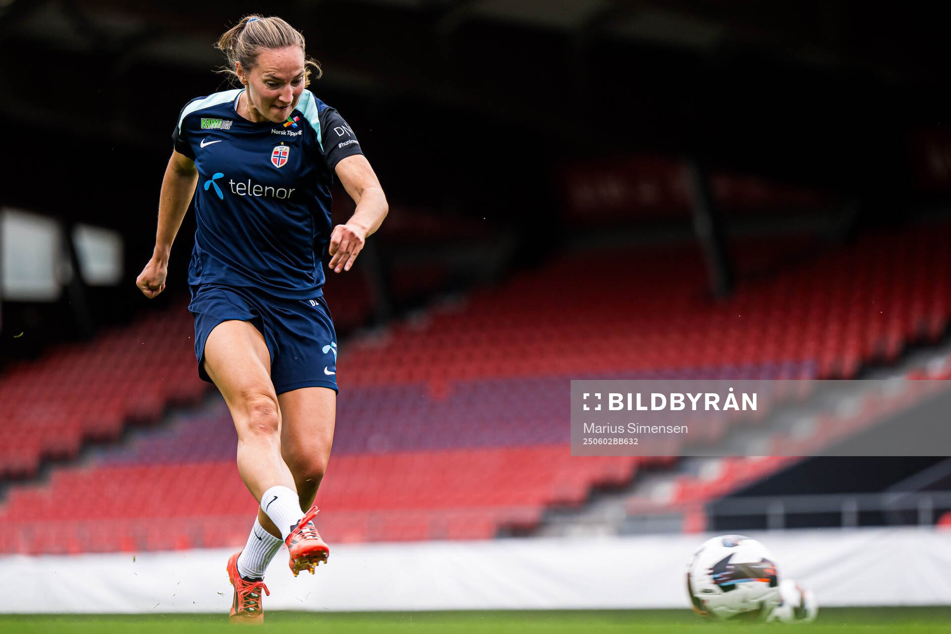 Marit Bratberg Lund of the Norwegian women's national