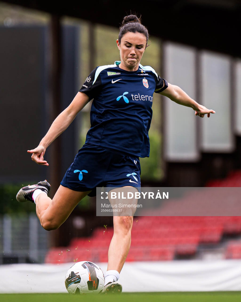 Ingrid Syrstad Engen of the Norwegian women's national