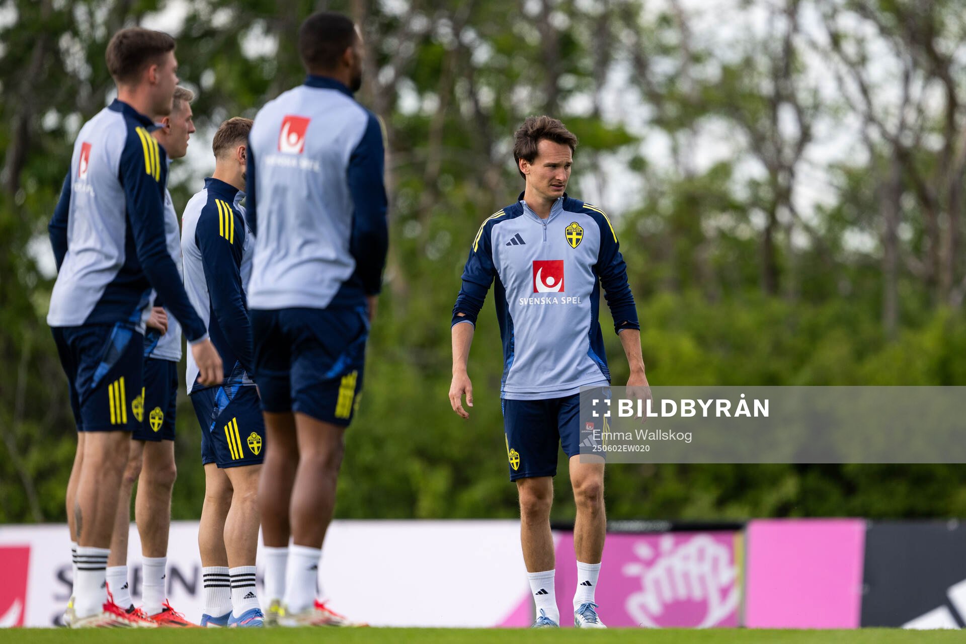 Hjalmar Ekdal of the Swedish men's national football team