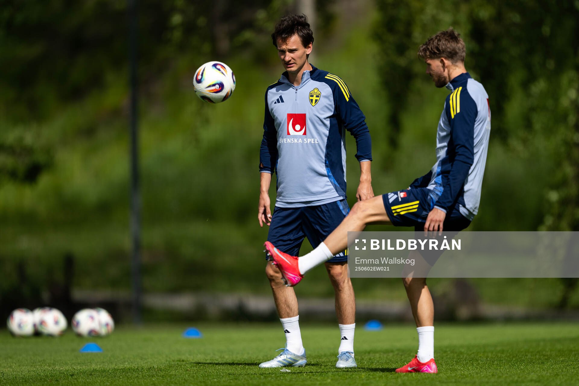Hjalmar Ekdal of the Swedish men's national football team