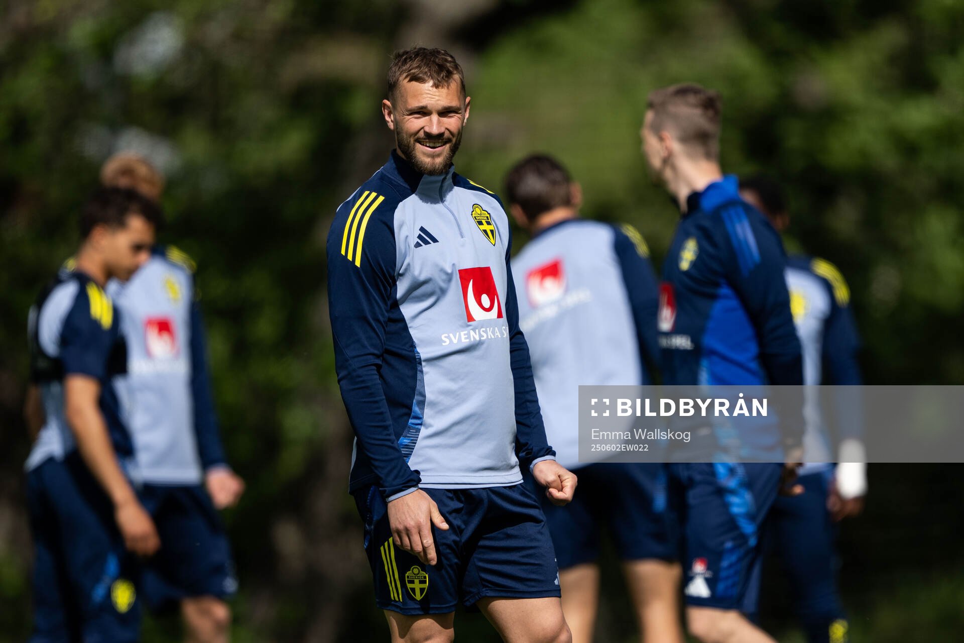 Jesper Karlström of the Swedish men's national football