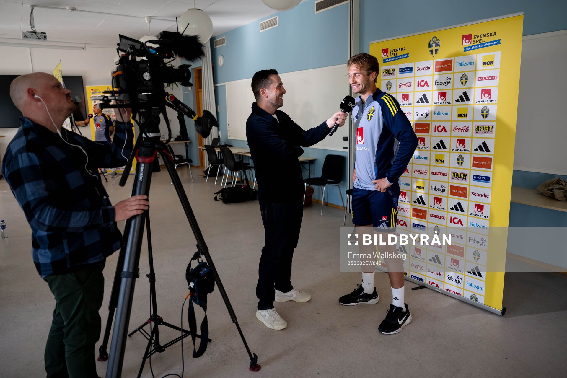 Benjamin Nygren of the Swedish men's national football team