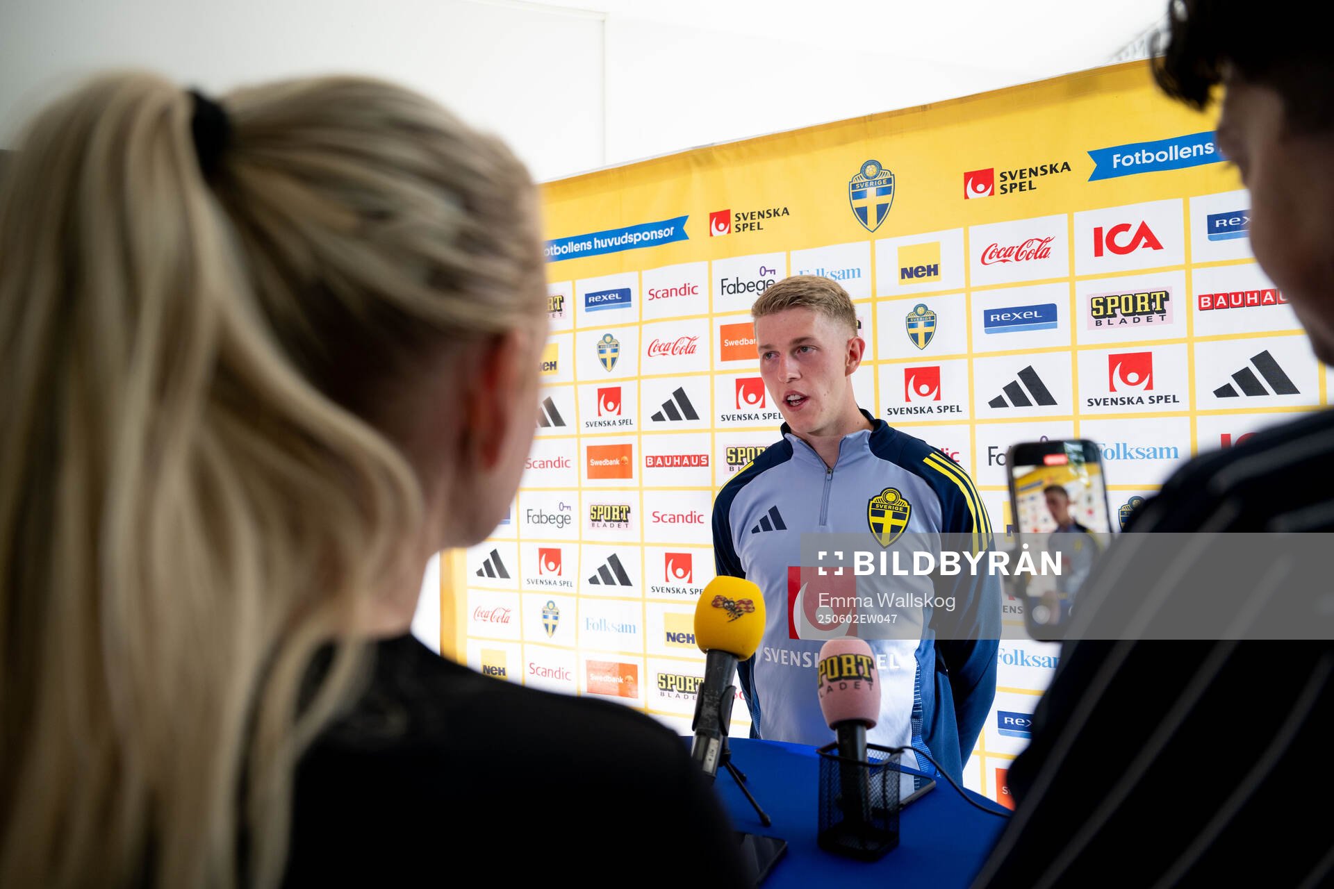Alexander Bernhardsson of the Swedish men's national