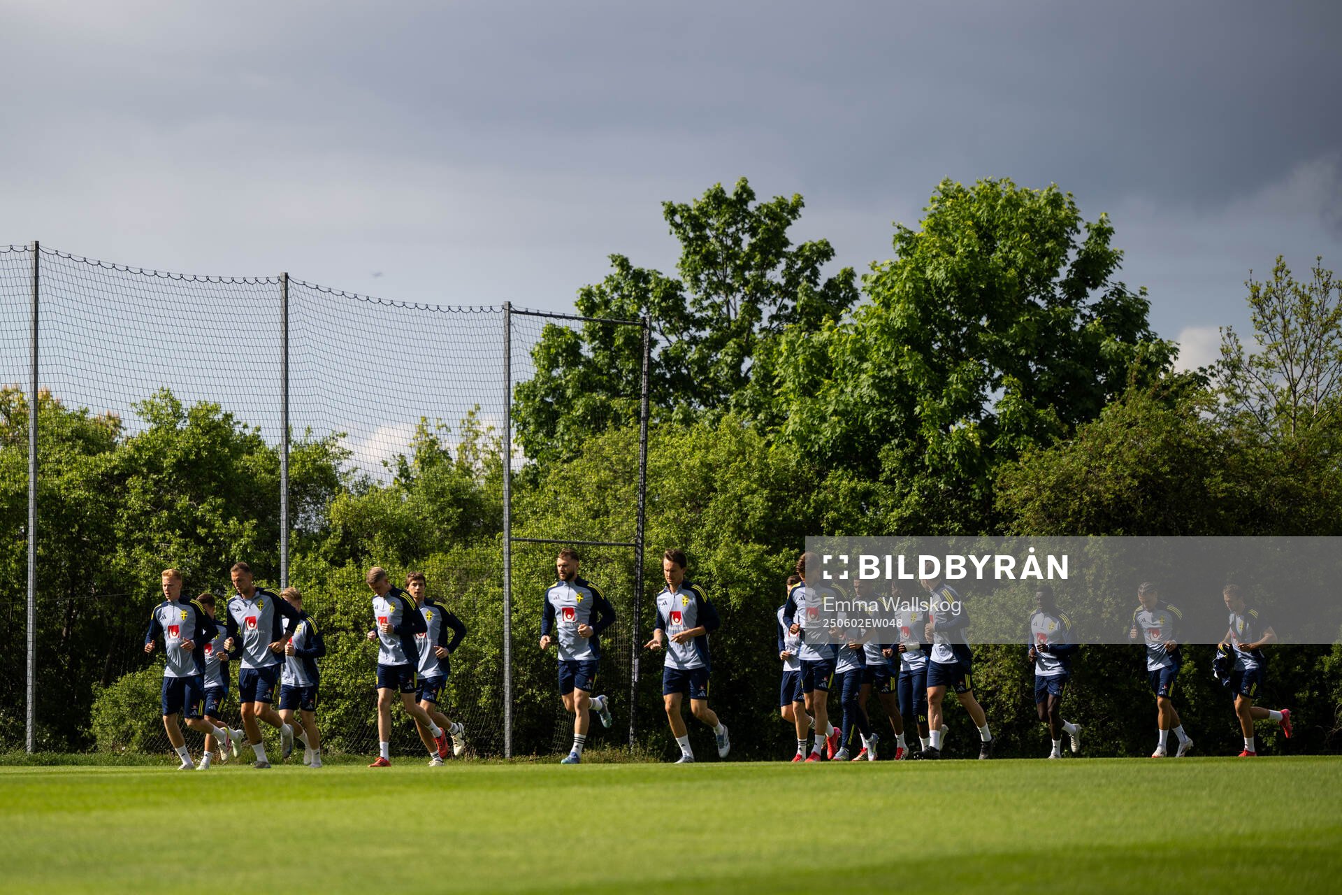 Players of the Swedish men's national football team