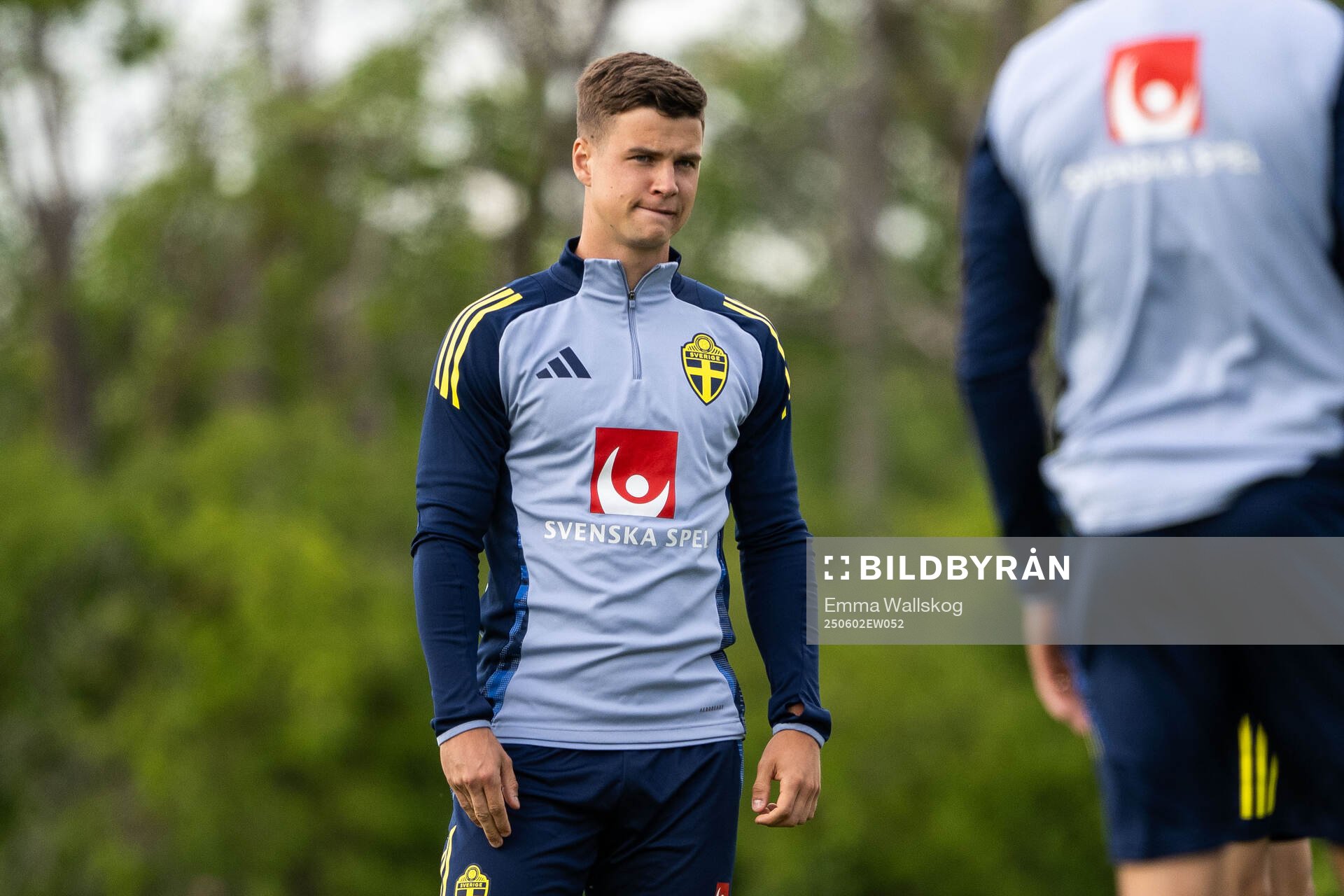 Samuel Dahl of the Swedish men's national football team