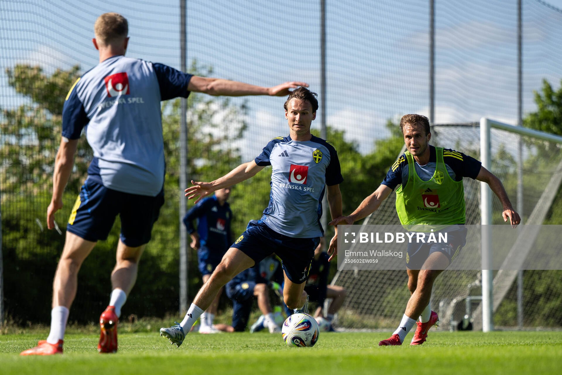 Hjalmar Ekdal and Benjamin Nygren of the Swedish men's