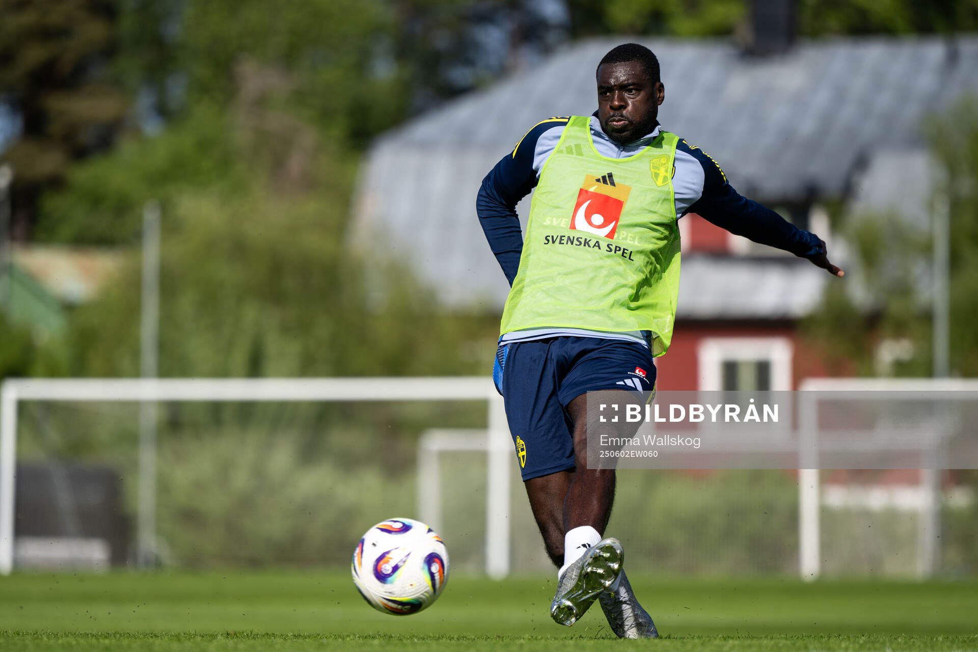 Ken Sema of the Swedish men's national football team