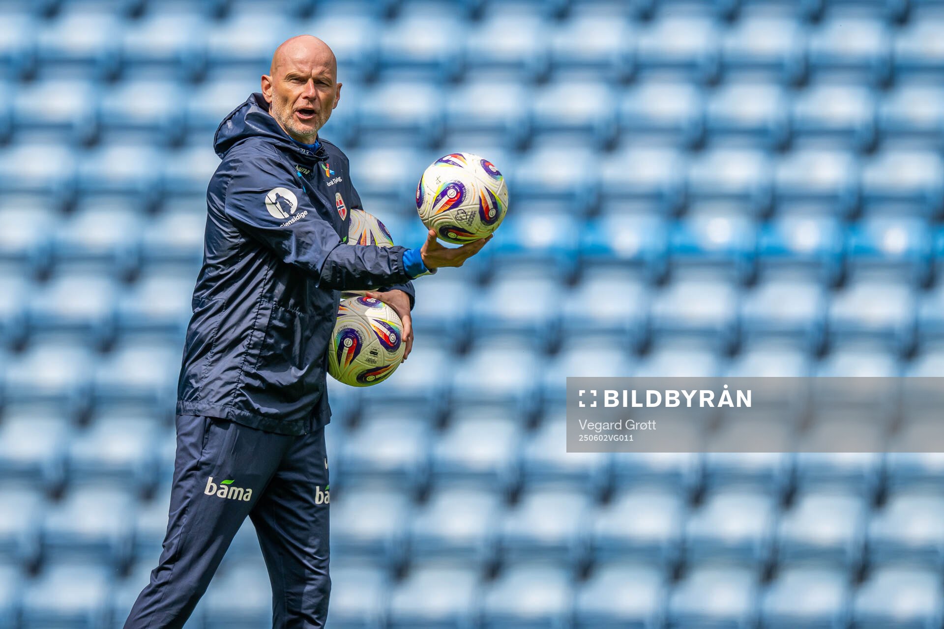 Ståle Solbakken, head coach of the Norwegian national