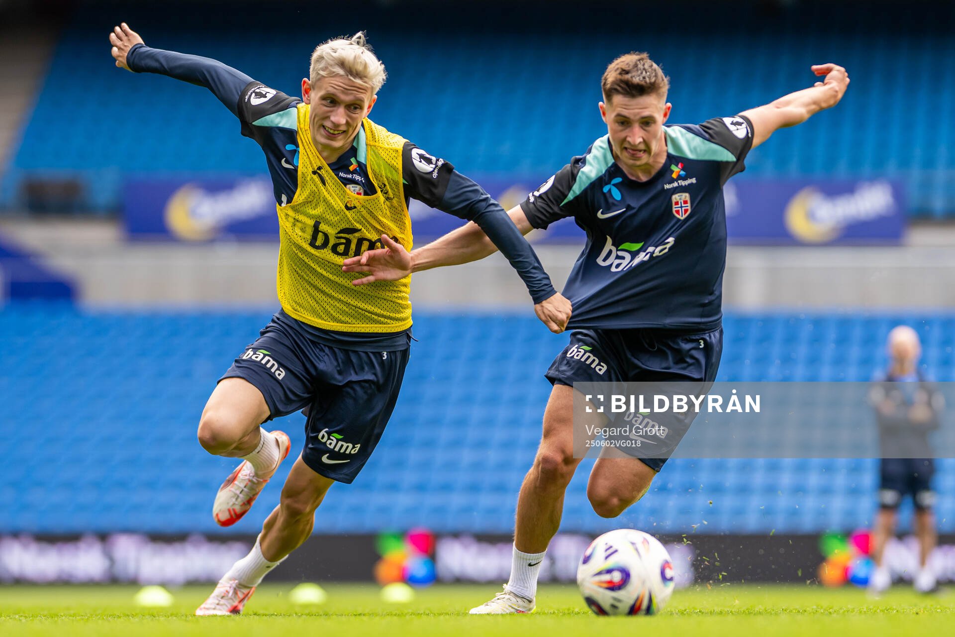 Marcus Holmgren Pedersen and Lasse Berg Johnsen of the
