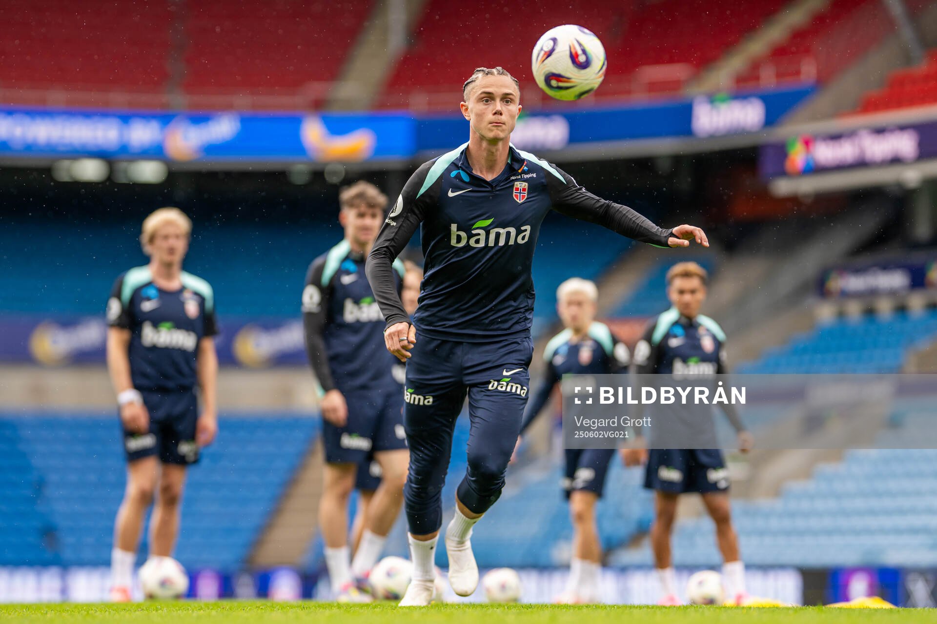 Thelo Aasgaard of the Norwegian national football team