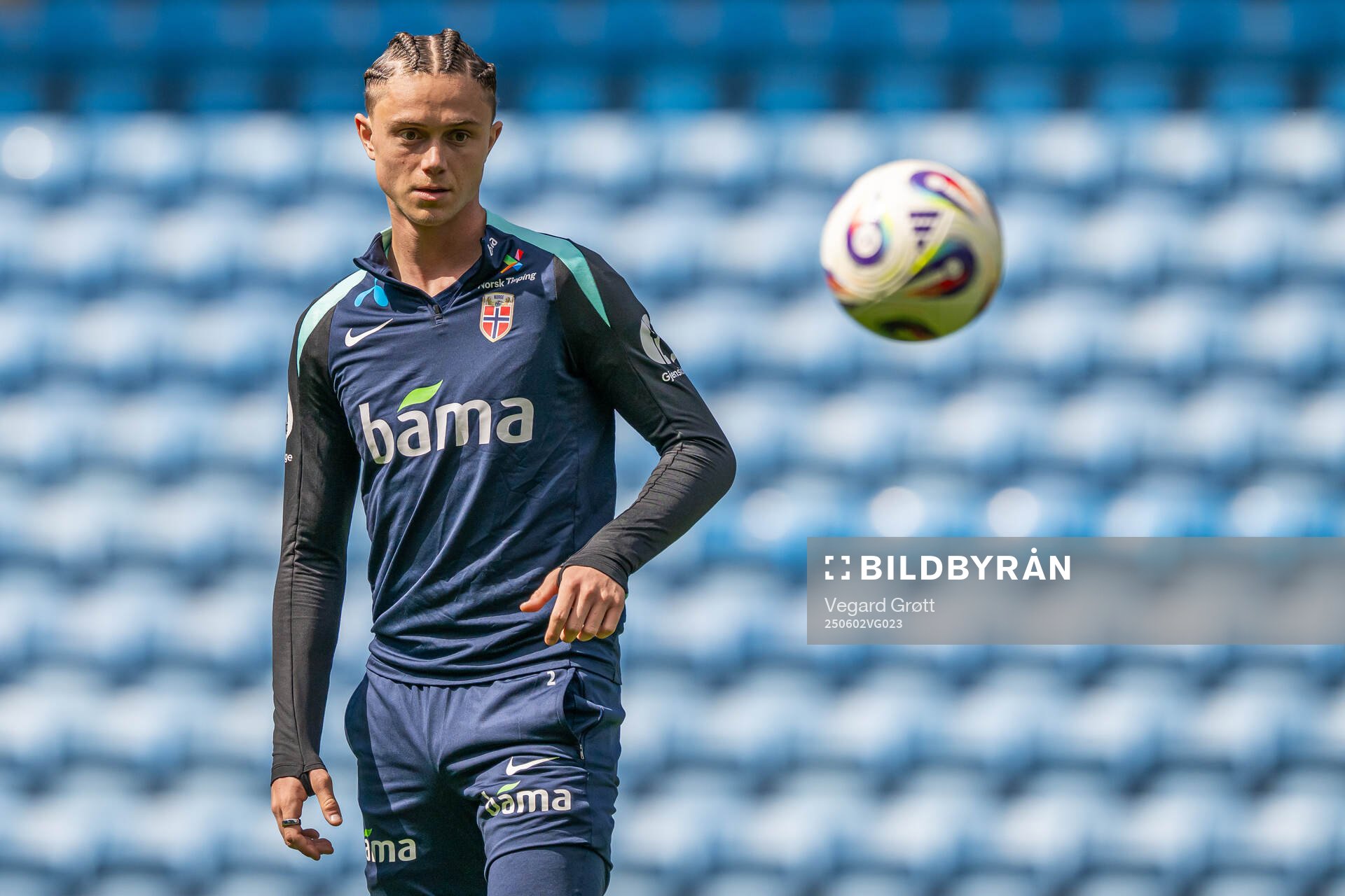 Thelo Aasgaard of the Norwegian national football team