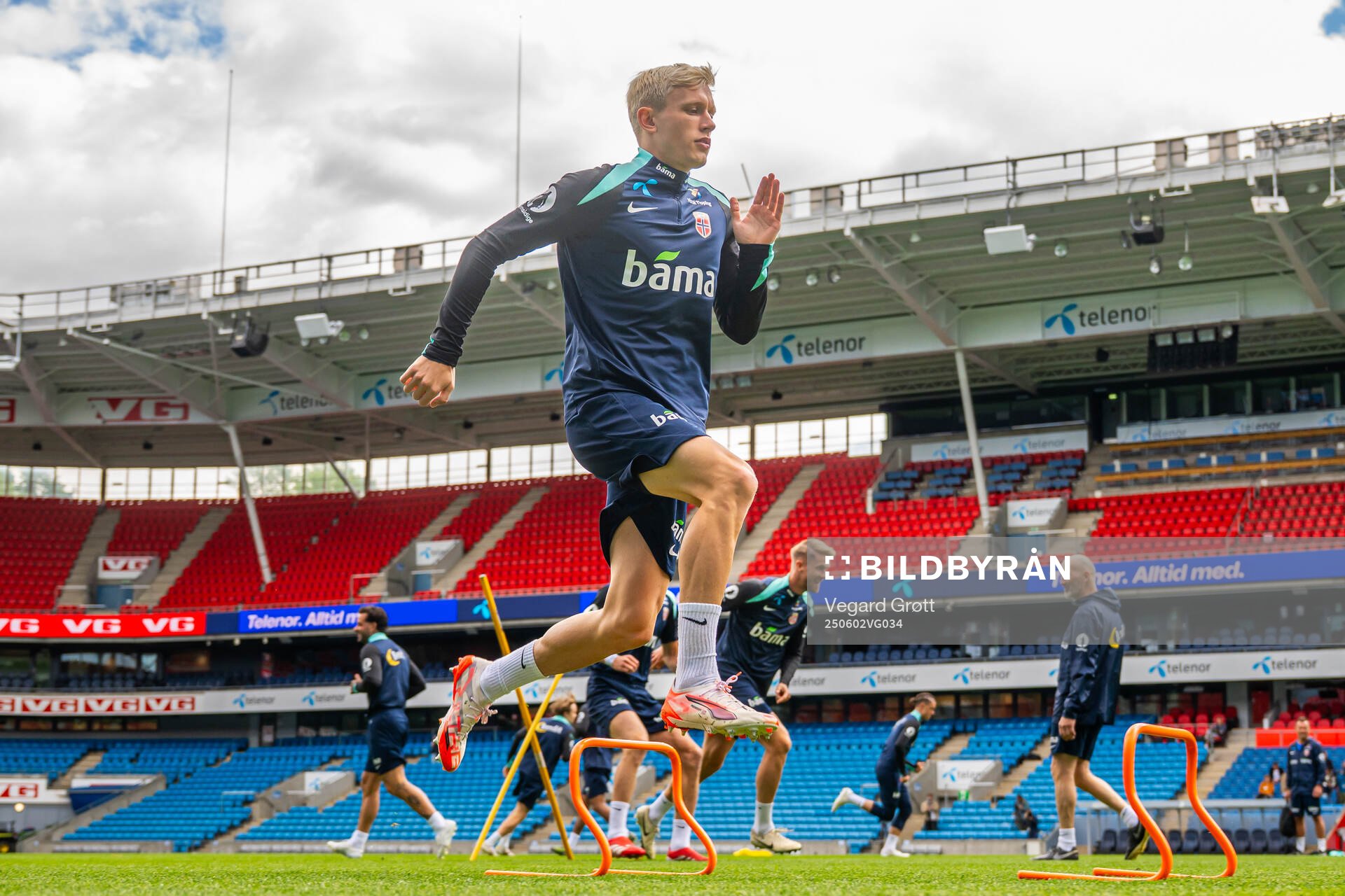 Marcus Holmgren Pedersen of the Norwegian national football