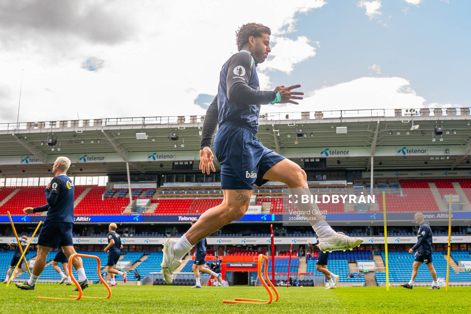 Aron Dønnum of the Norwegian national football team