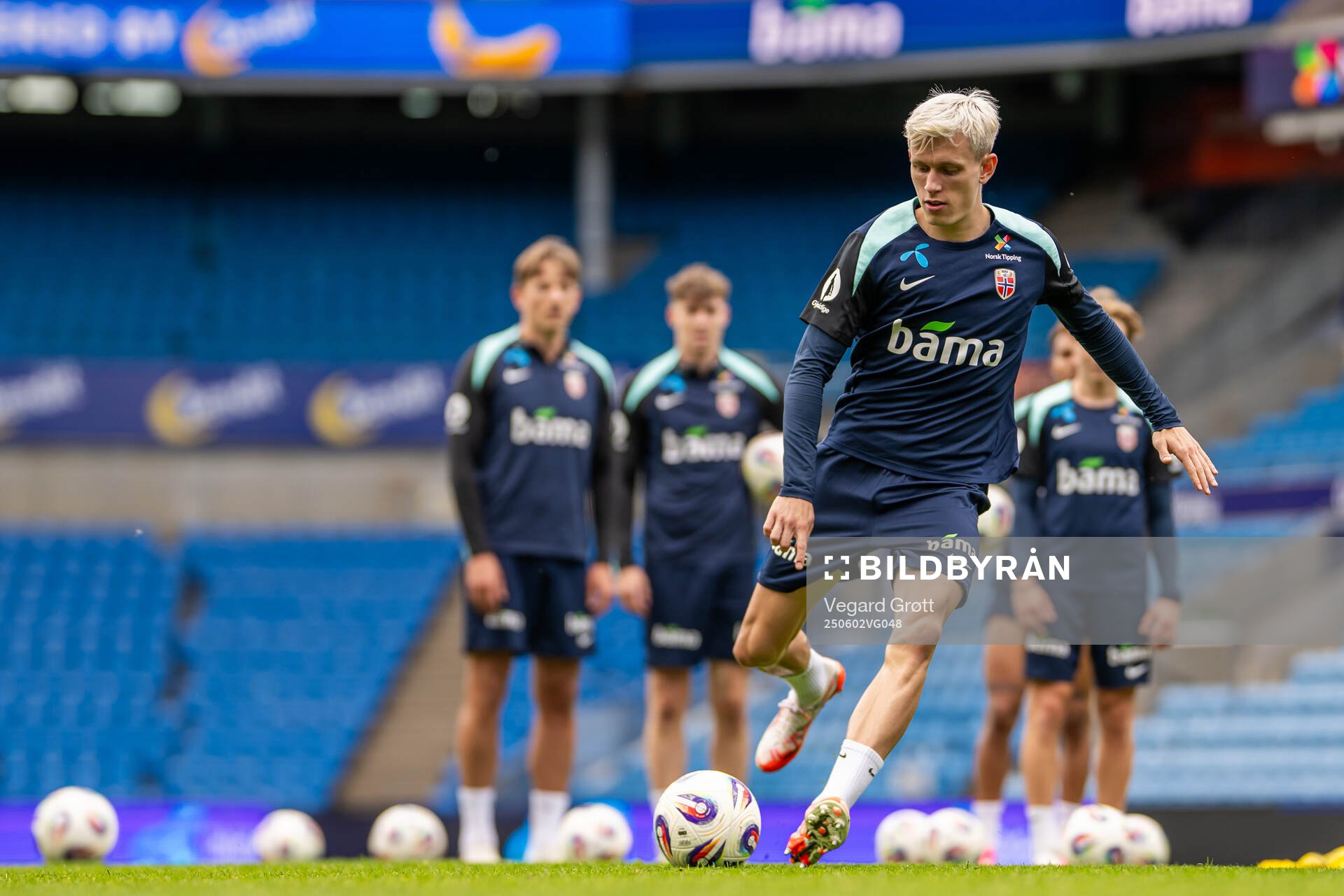 Marcus Holmgren Pedersen of the Norwegian national football