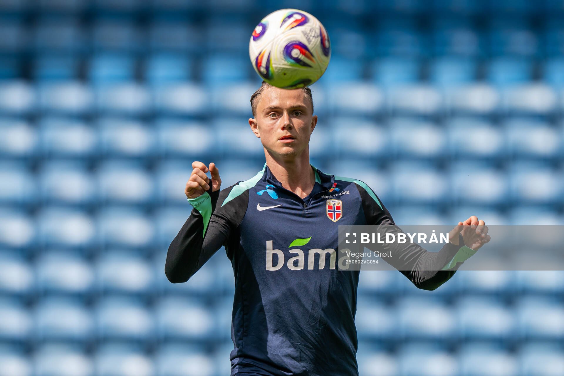 Thelo Aasgaard of the Norwegian national football team
