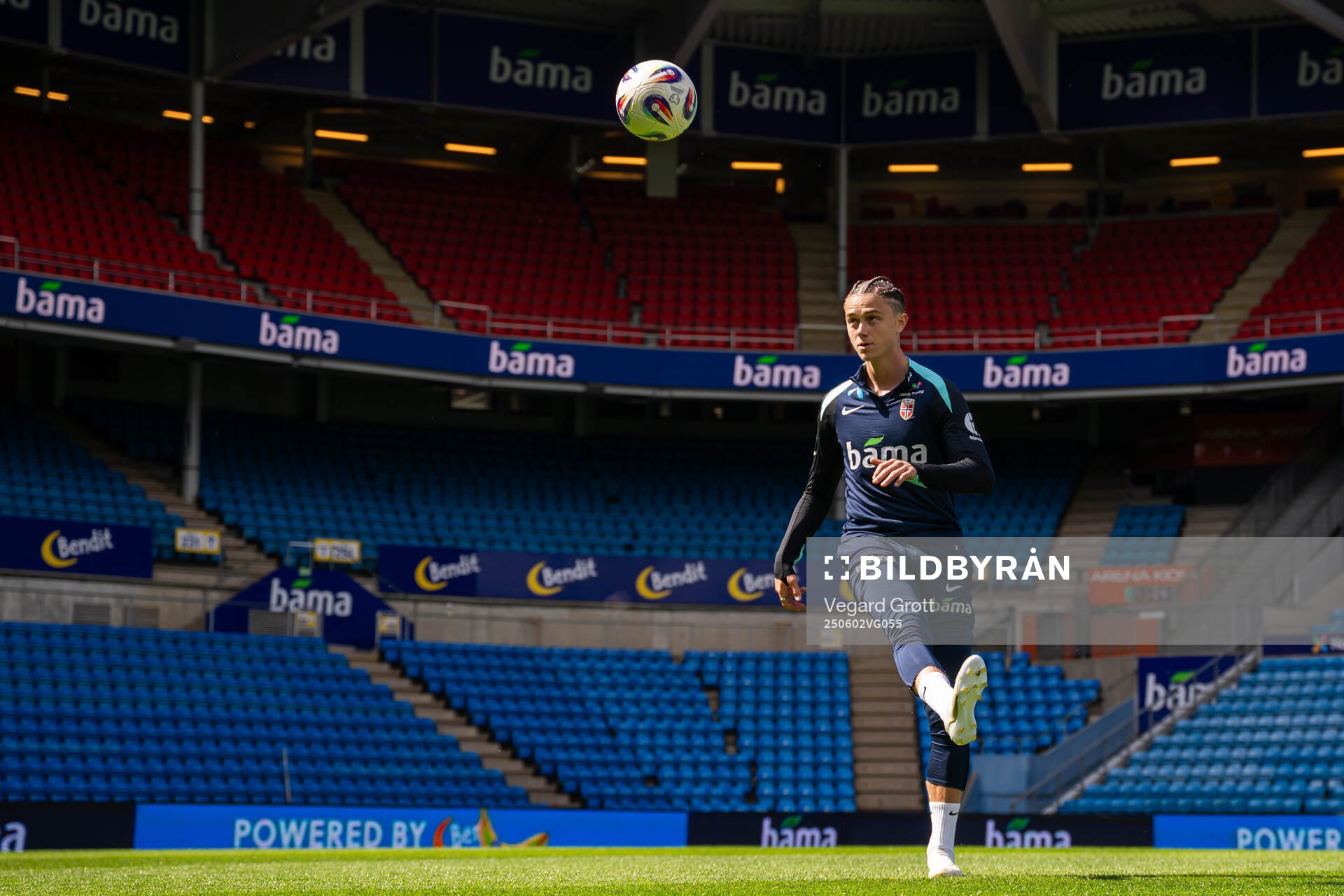 Thelo Aasgaard of the Norwegian national football team