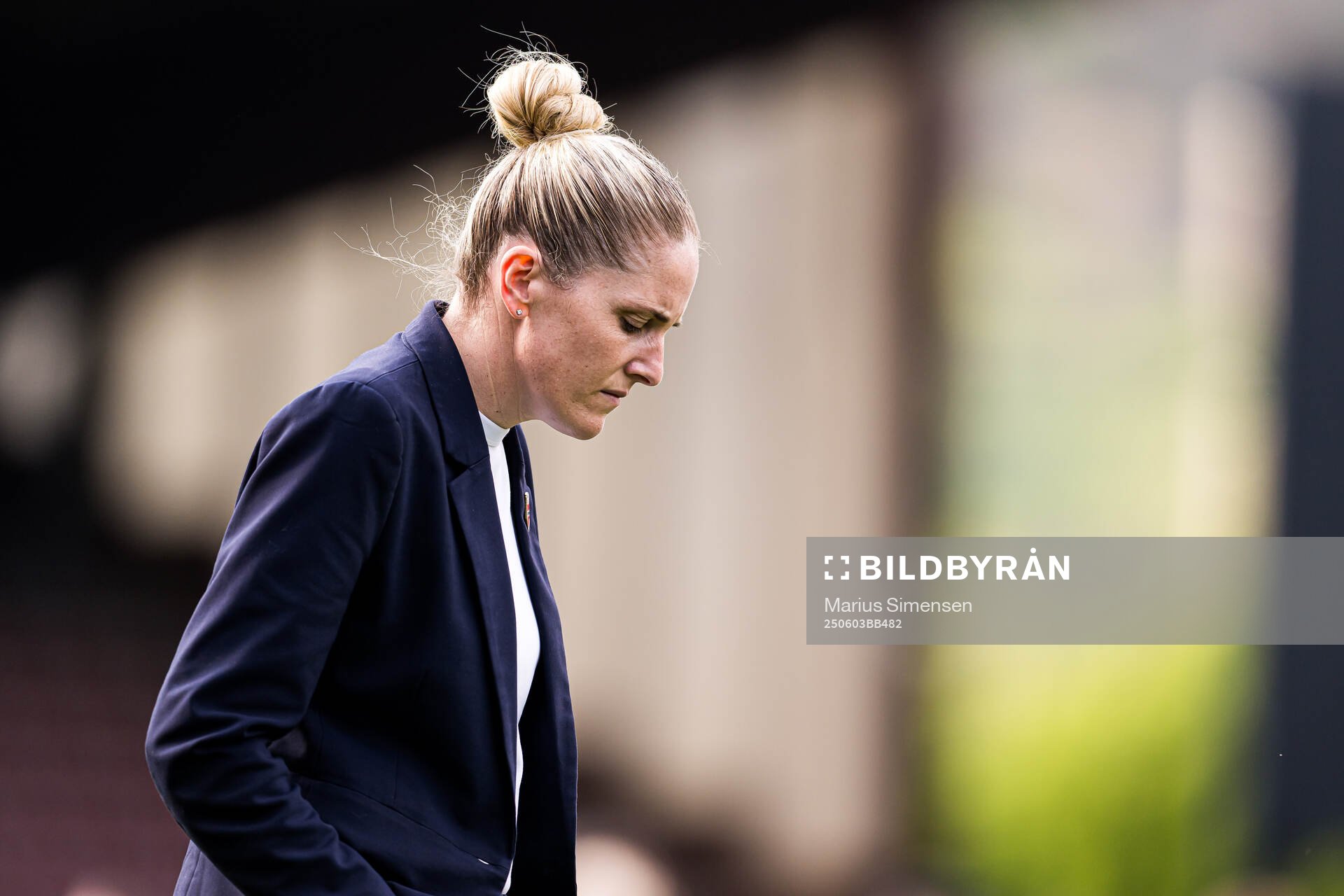 Head coach Gemma Grainger of Norway