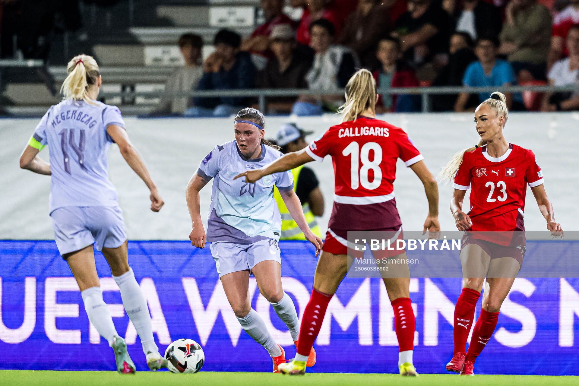 Alisha Lehmann of Switzerland