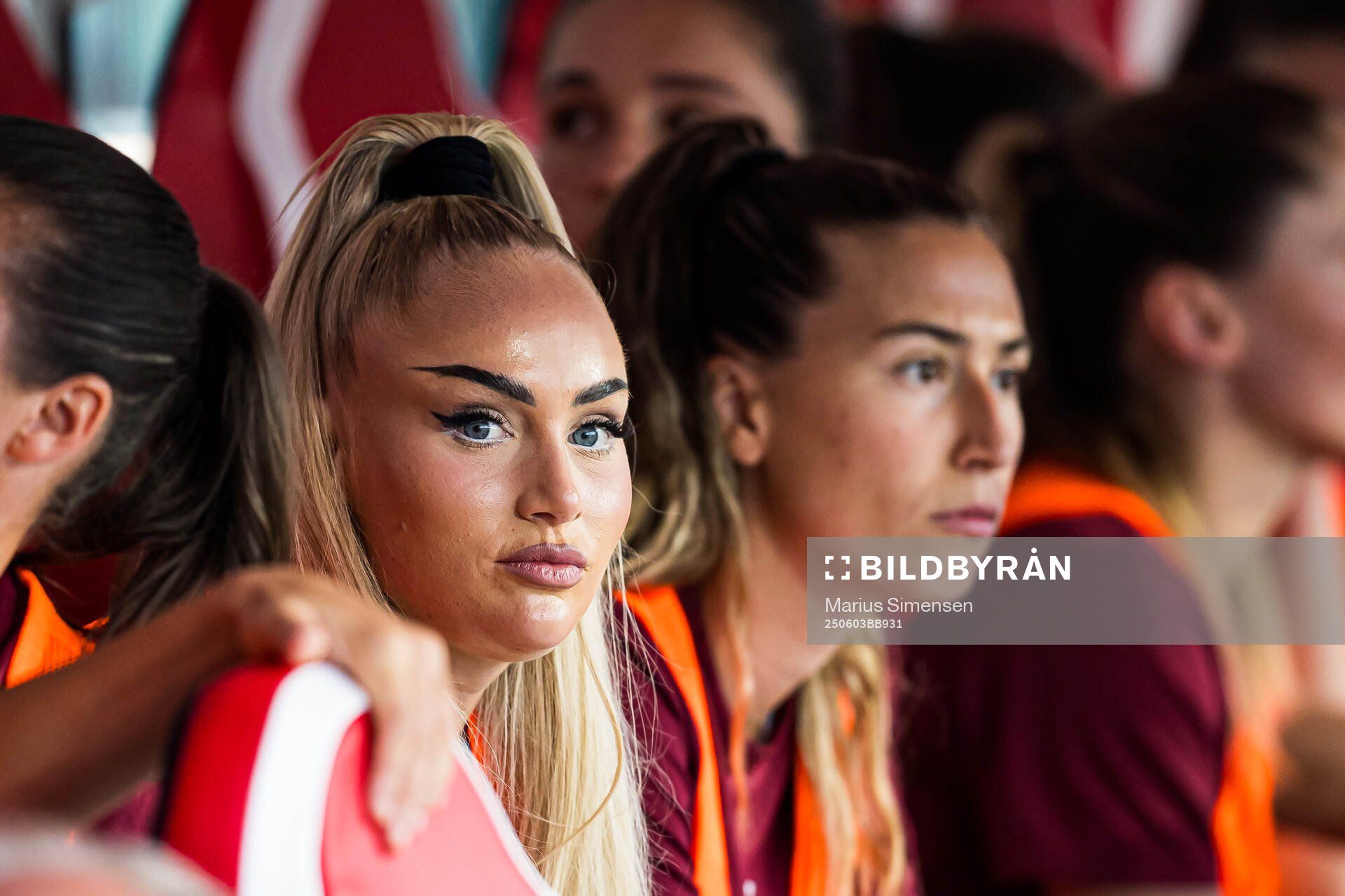 Alisha Lehmann of Switzerland
