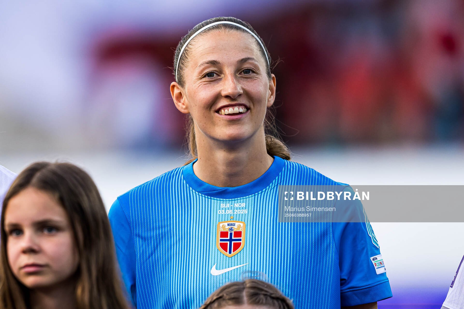 Goalkeeper Cecilie Fiskerstrand of Norway