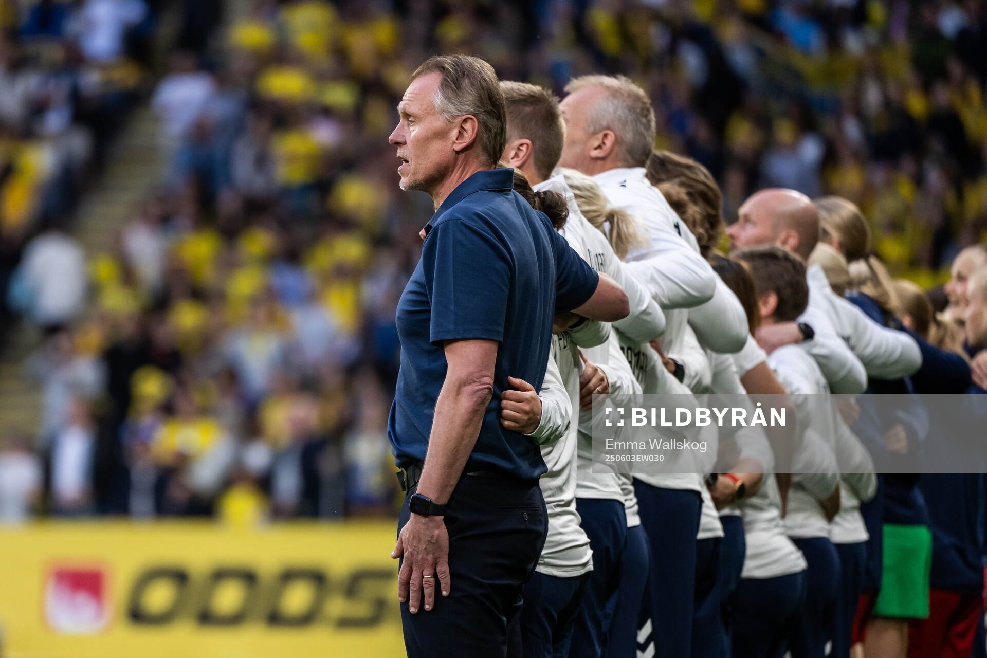 Head coach Andreé Jeglertz of Denmark