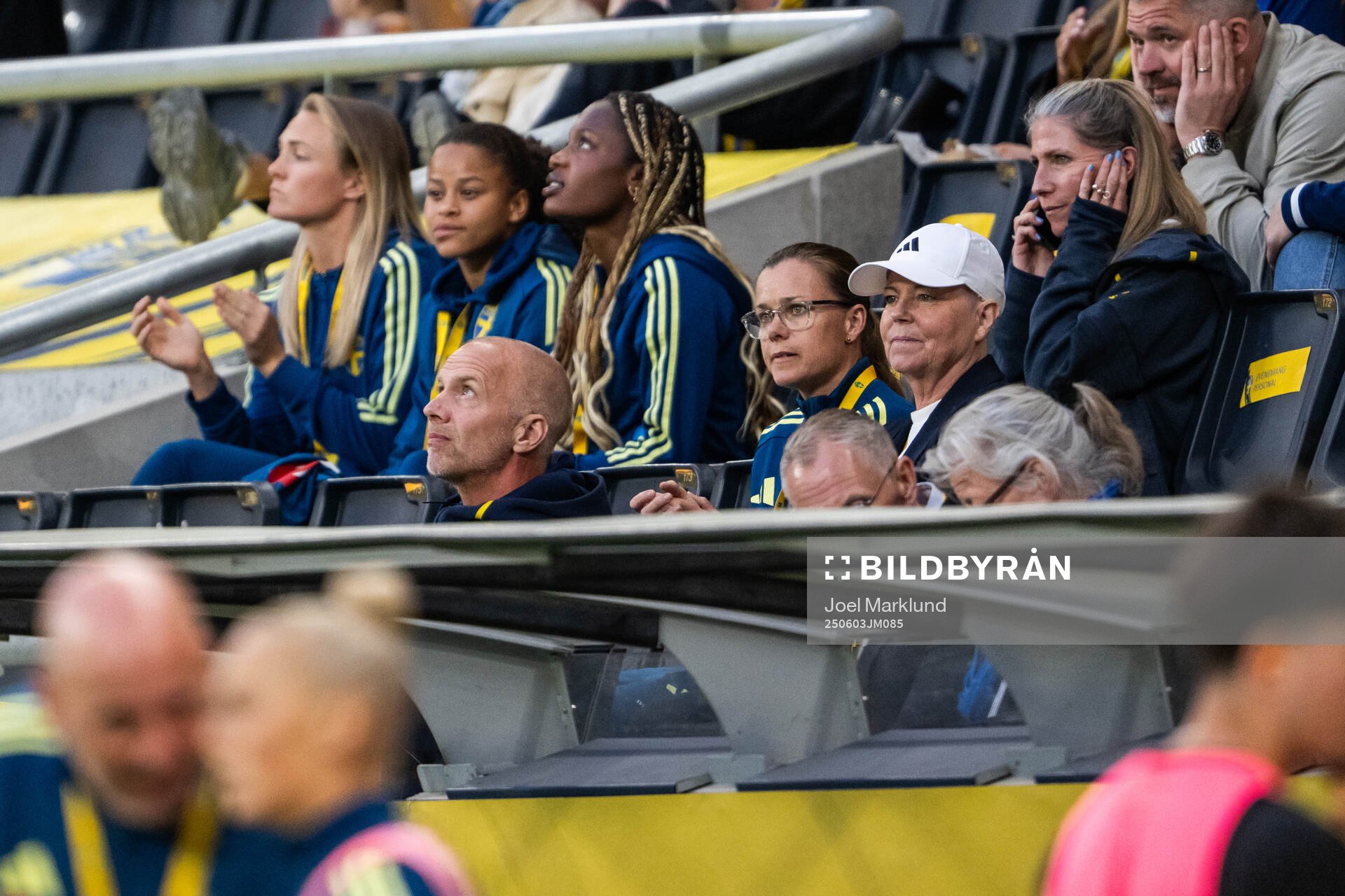 Magdalena Andersson, Felicia Schröder and Evelyn Ijeh of