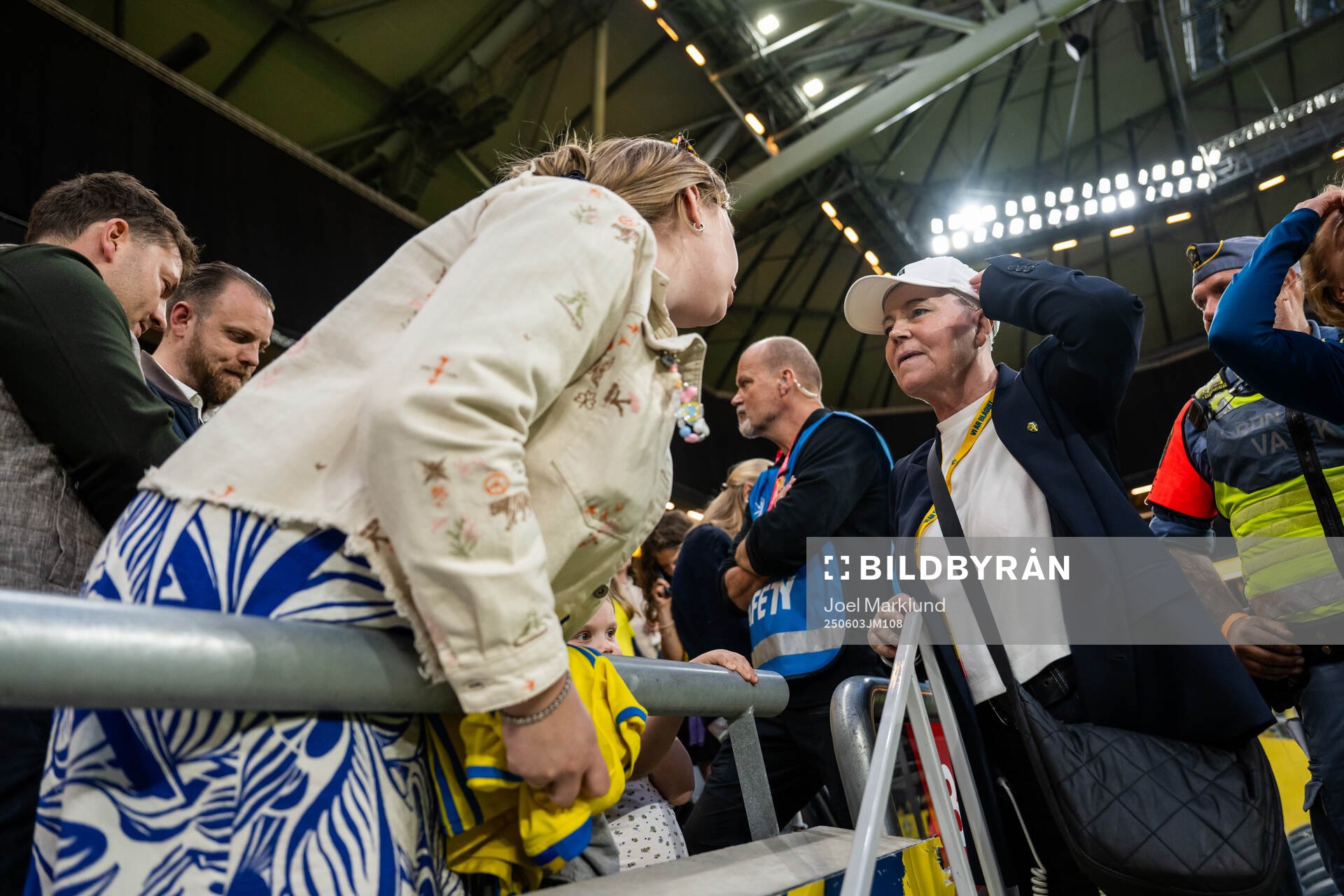 Team manager Marika Domanski Lyfors of Sweden