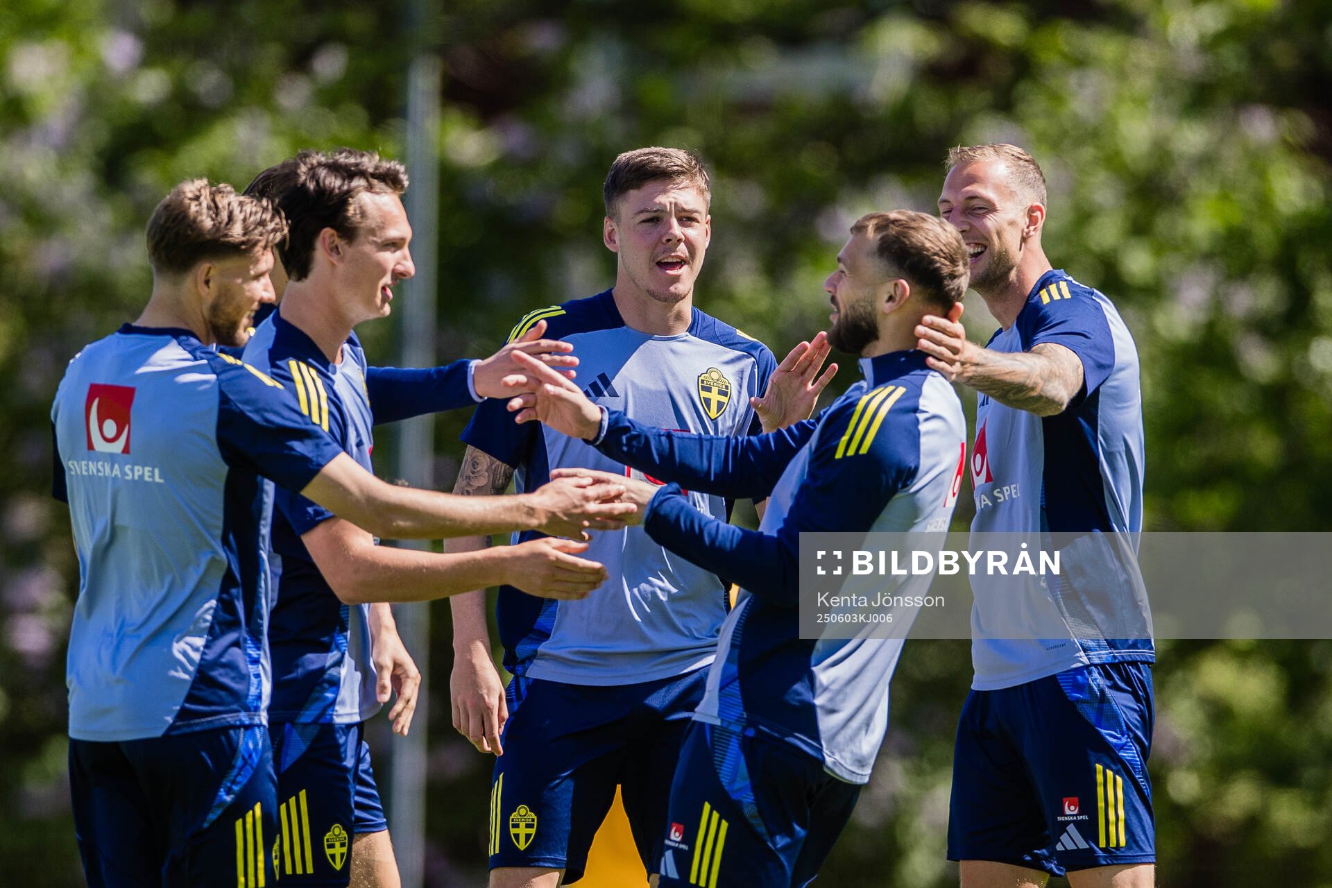 Hjalmar Ekdal, Emil Holm, Jesper Karlström and Gustaf