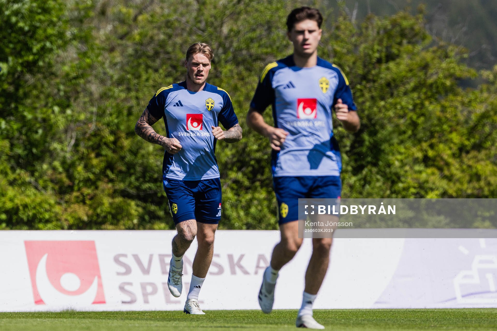 Victor Eriksson of the Swedish men's national football team