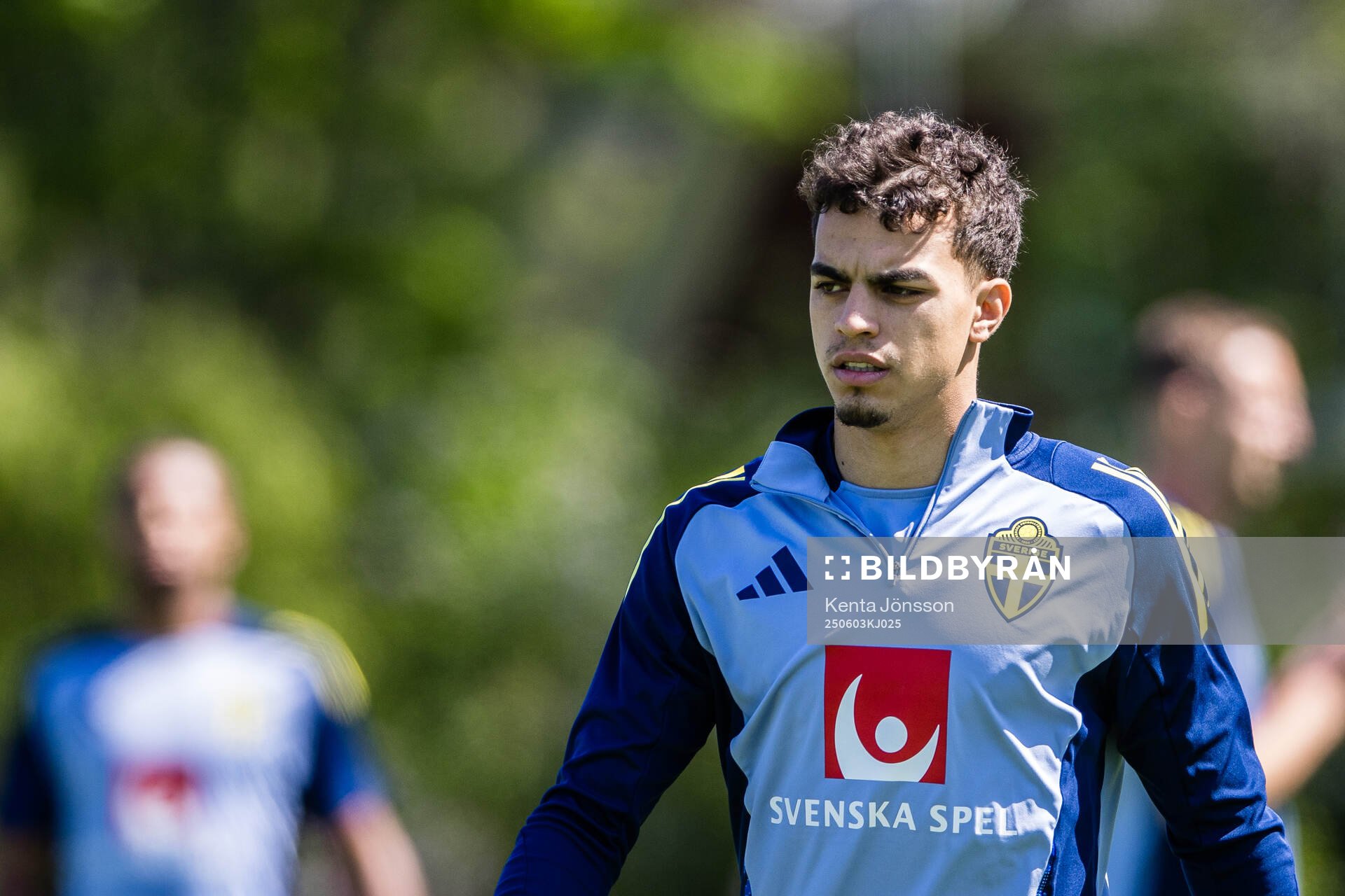 Yasin Ayari of the Swedish men's national football team