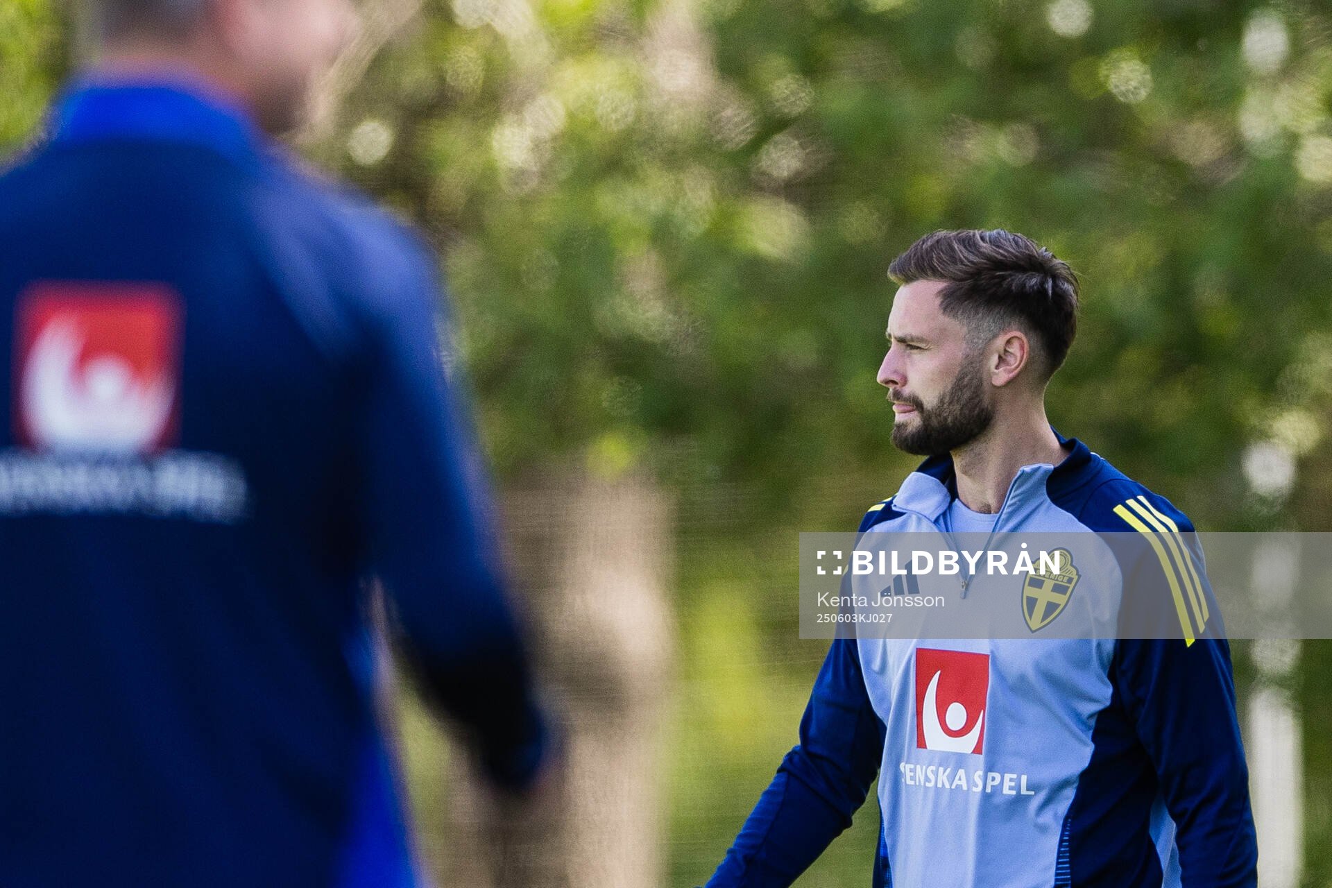 Axel Norén of the Swedish men's national football team