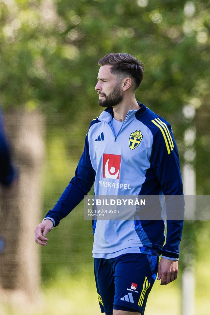 Axel Norén of the Swedish men's national football team