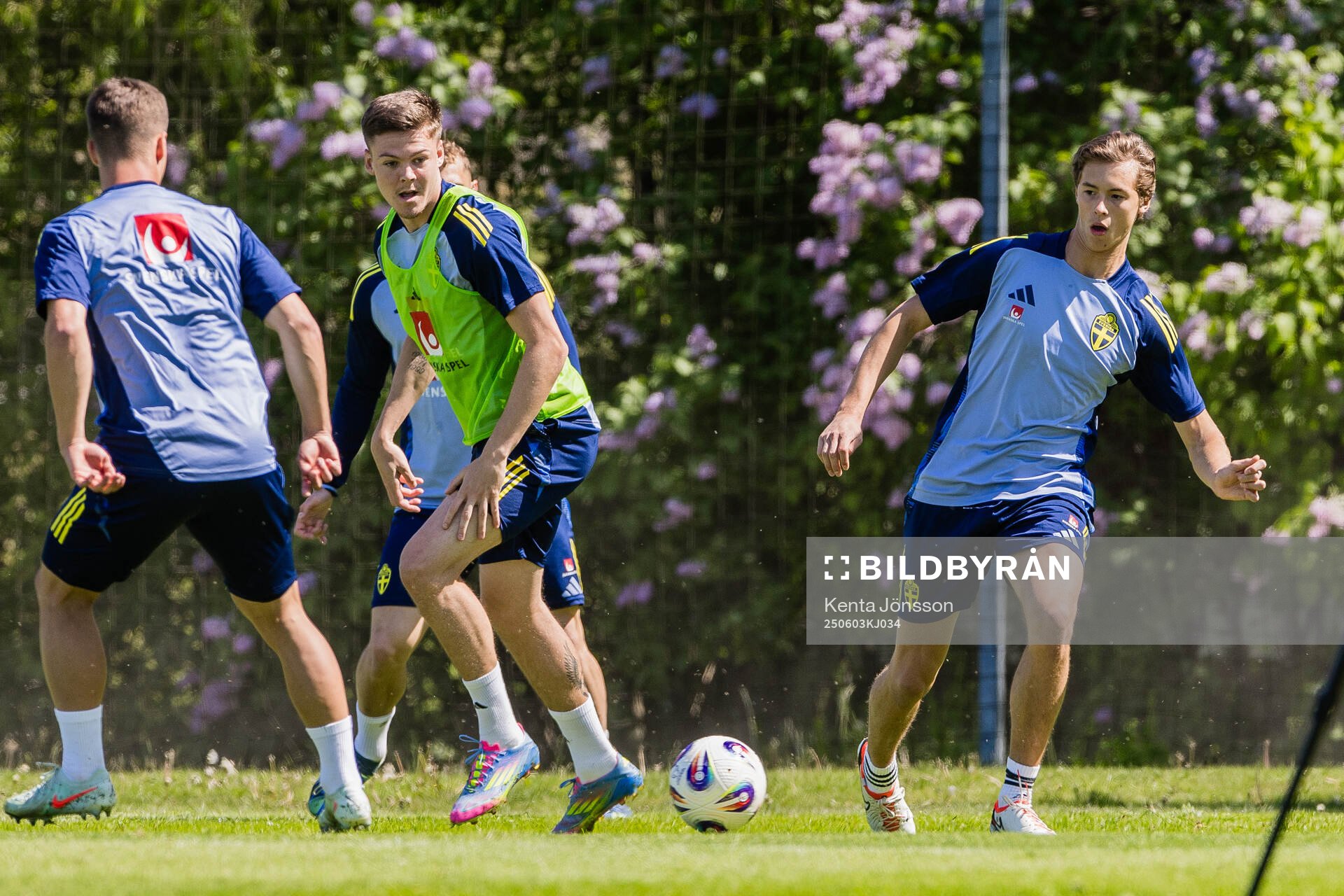 Emil Holm and John Mellberg of the Swedish men's national