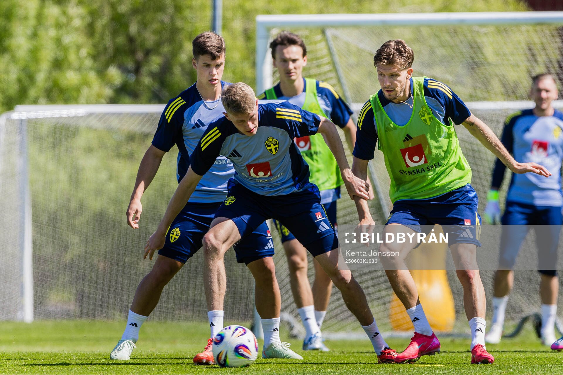 Alexander Bernhardsson, Anton Saletros and Emil Holm of the