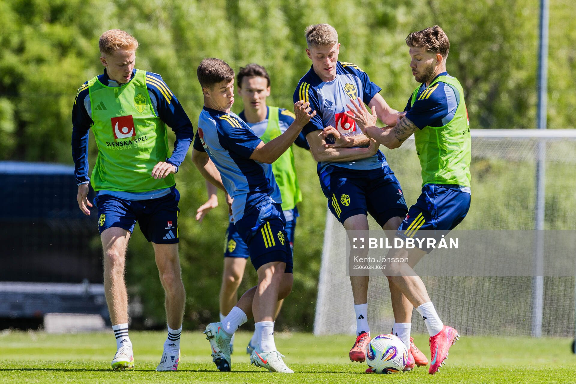 Hugo Larsson, Samuel Dahl, Alexander Bernhardsson and Anton