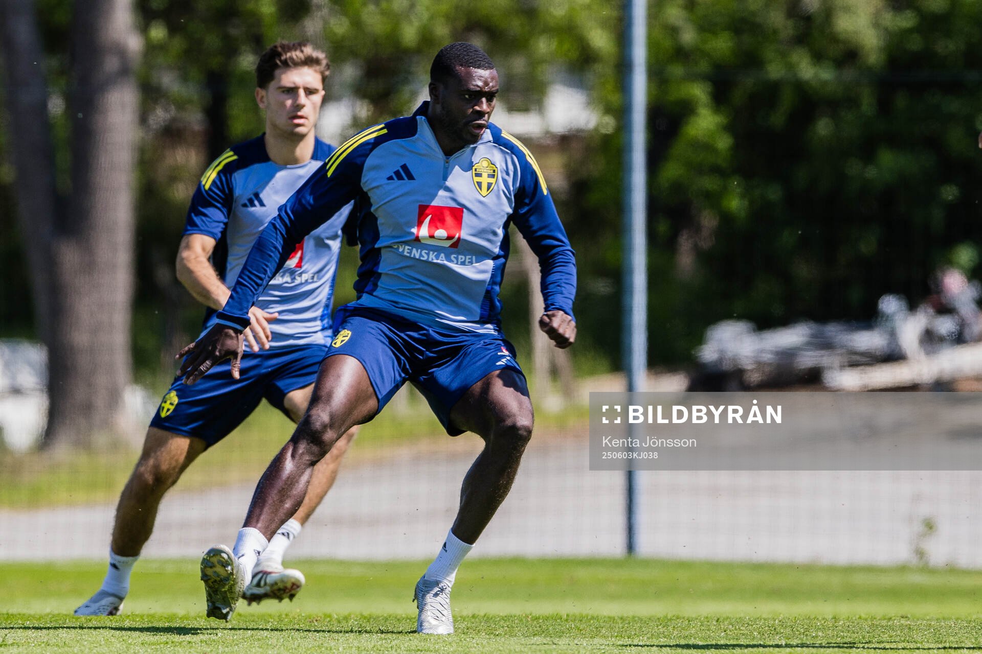 Ken Sema of the Swedish men's national football team