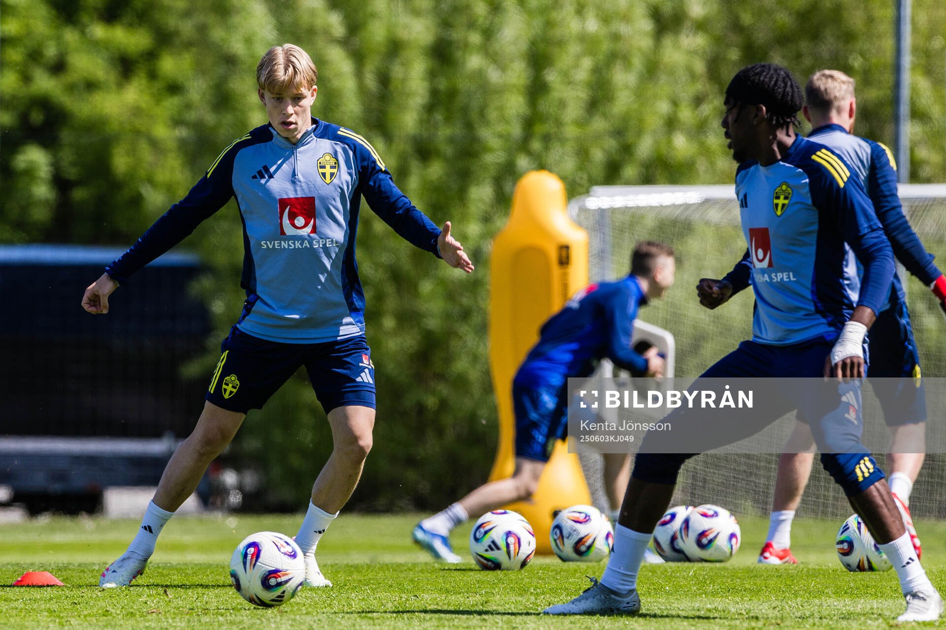 Daniel Svensson of the Swedish men's national football team