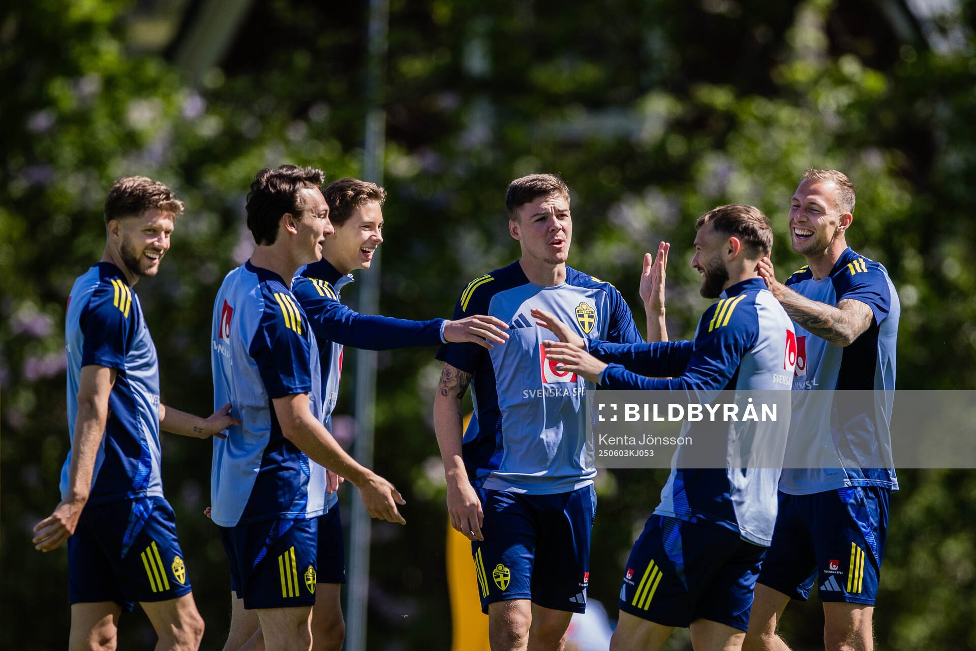Anton Saletros, Hjalmar Ekdal, John Mellberg, Emil Holm,