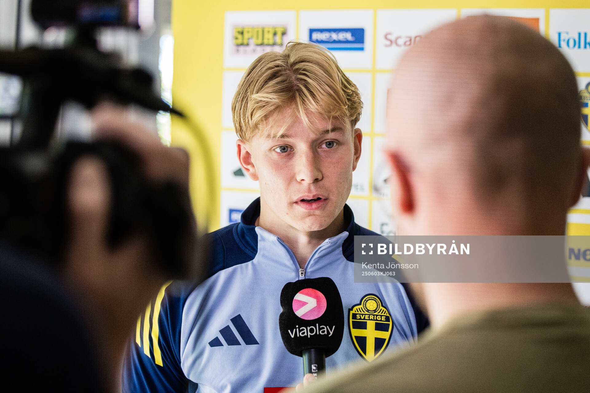 Daniel Svensson of the Swedish men's national football team