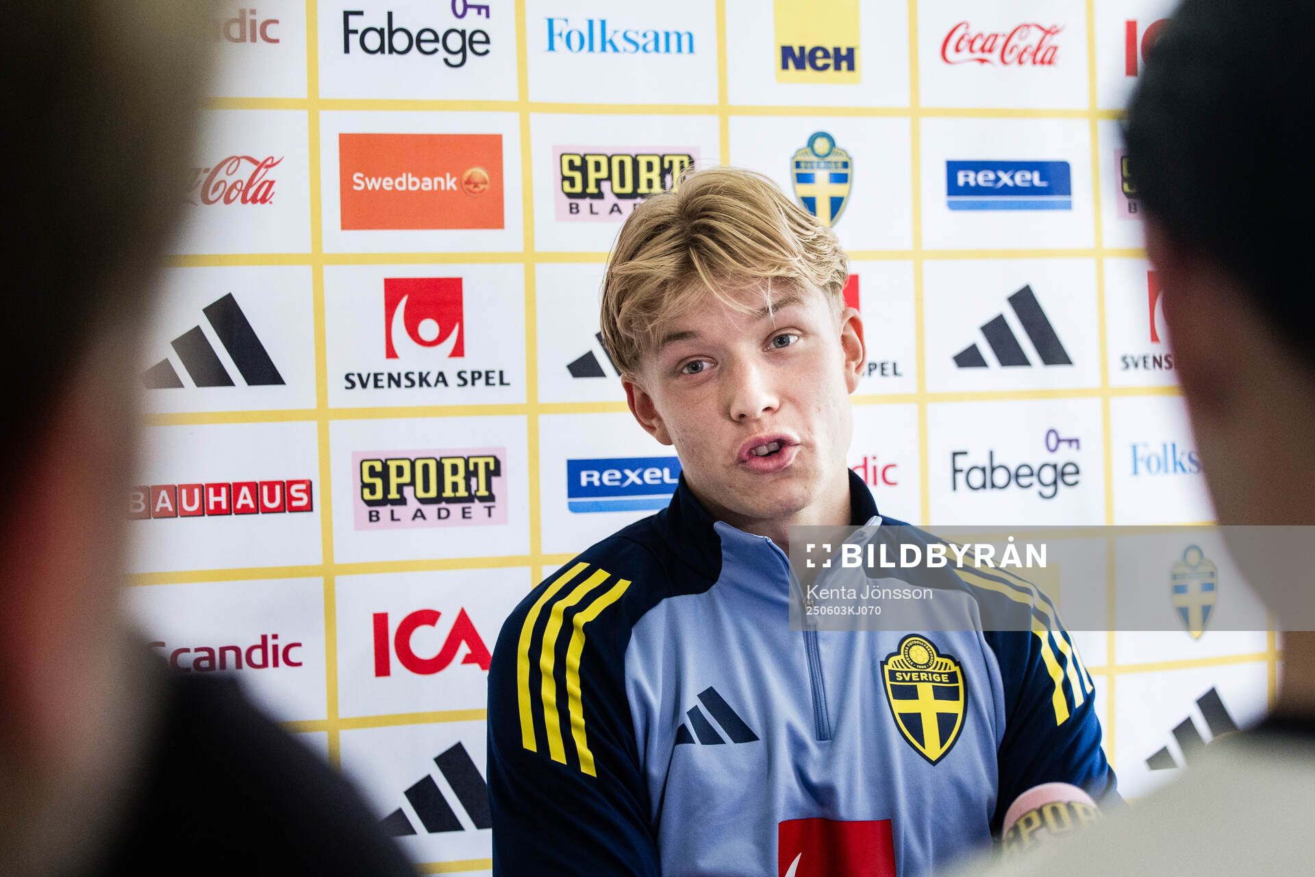 Daniel Svensson of the Swedish men's national football team